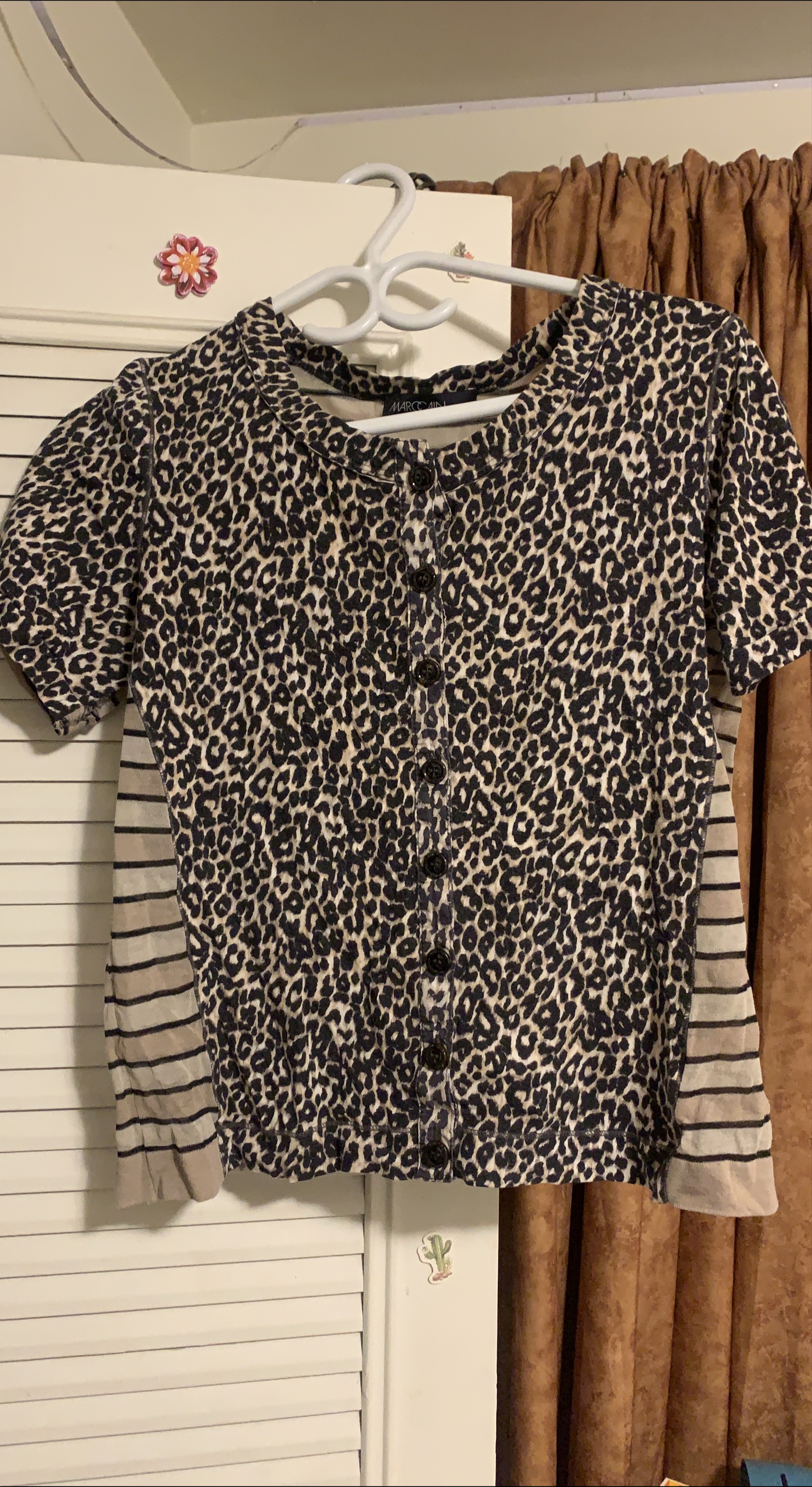 Leopard Print Cardigan Size Small thumbnail
