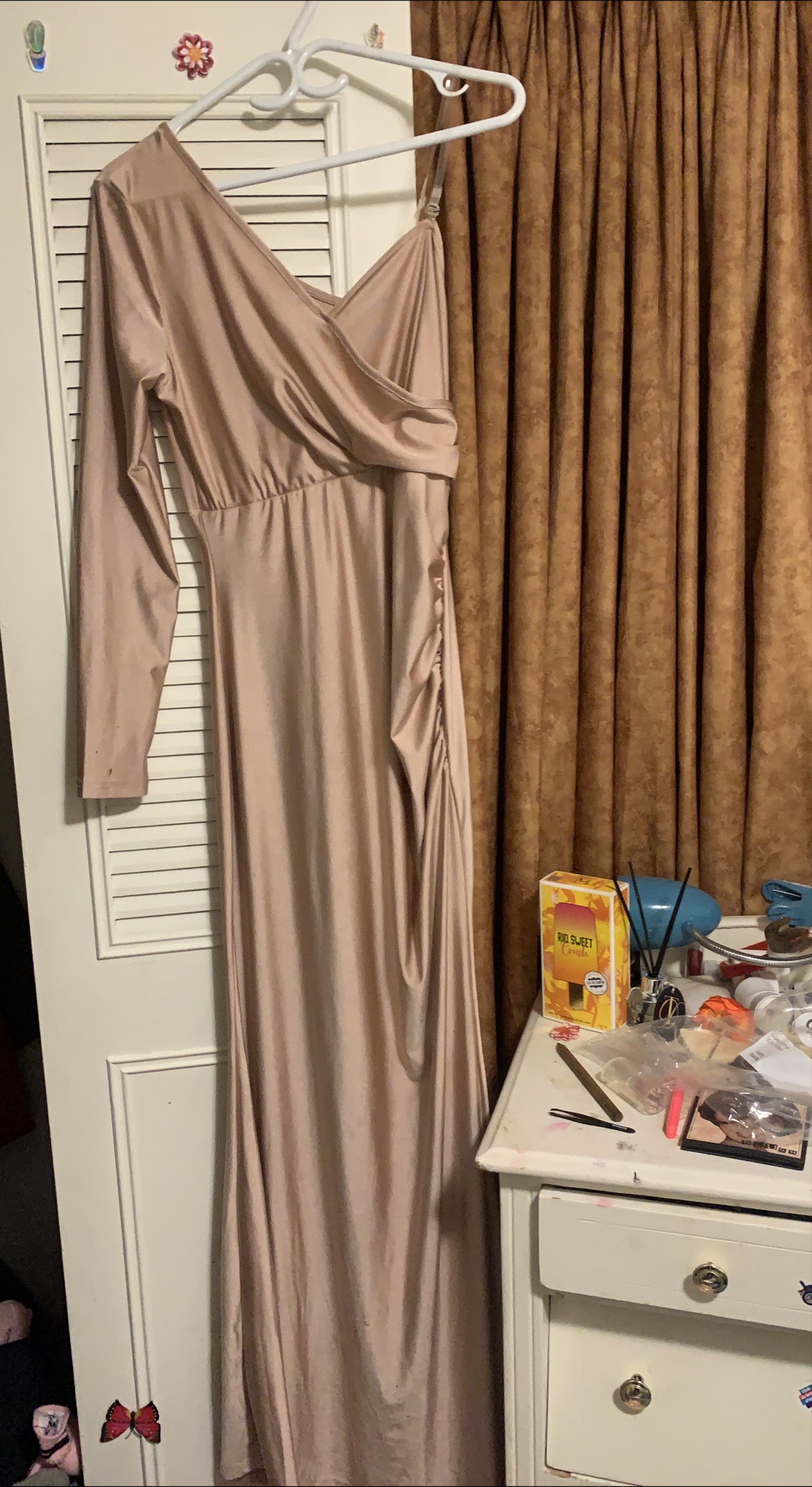 Nude Maxi Dress thumbnail
