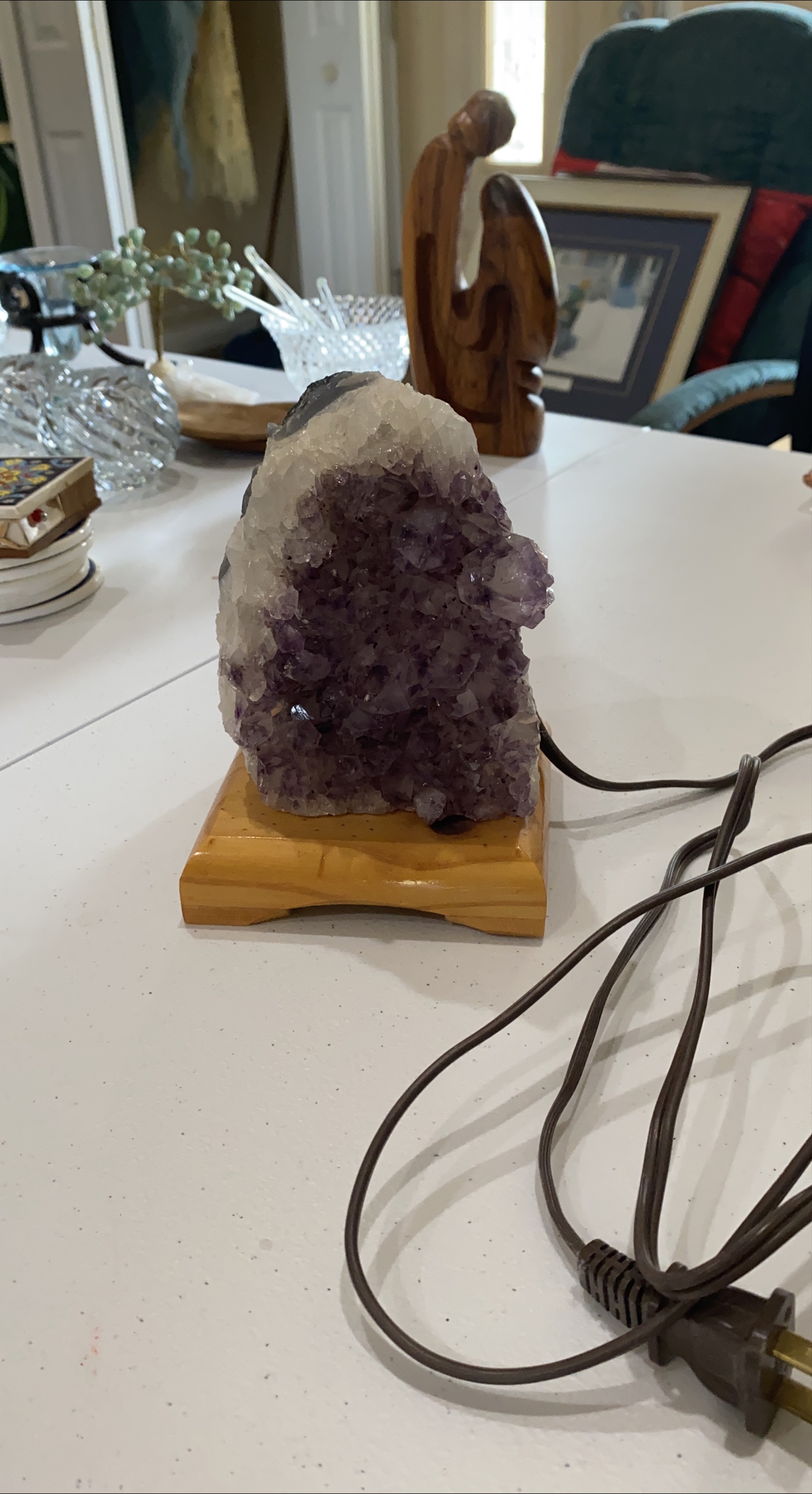 Amethyst Crystal Lamp thumbnail