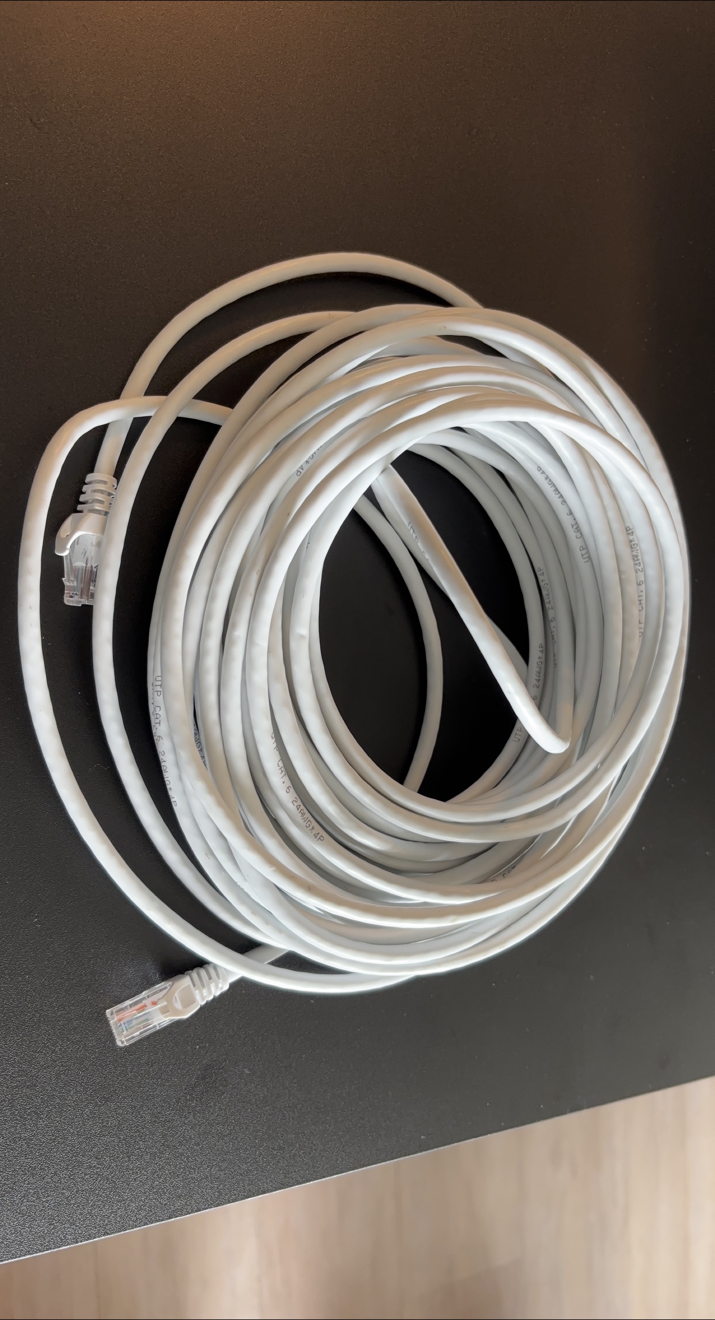 White CAT.6 Ethernet Cable thumbnail
