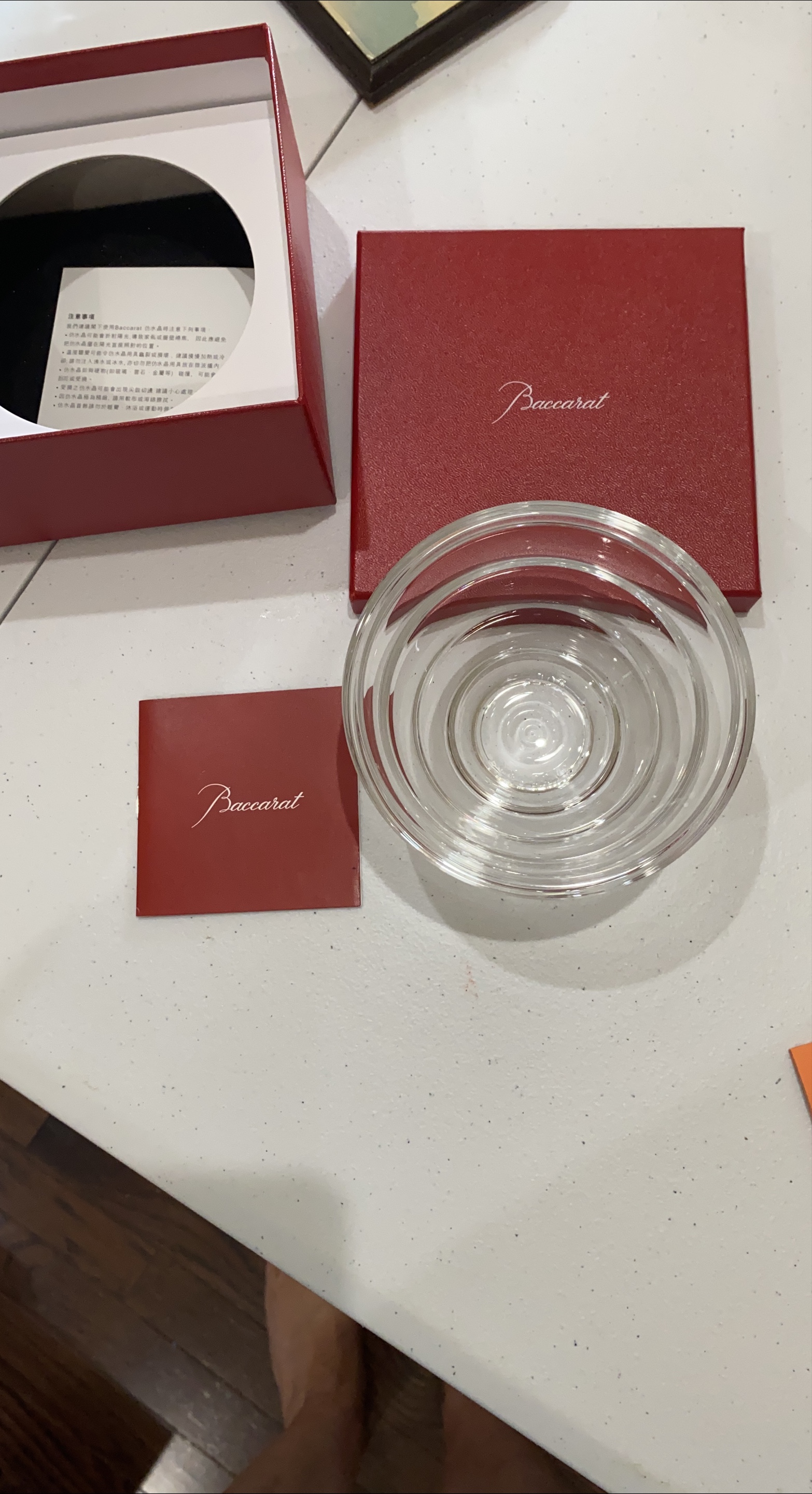 Baccarat Crystal Bowl with Box thumbnail