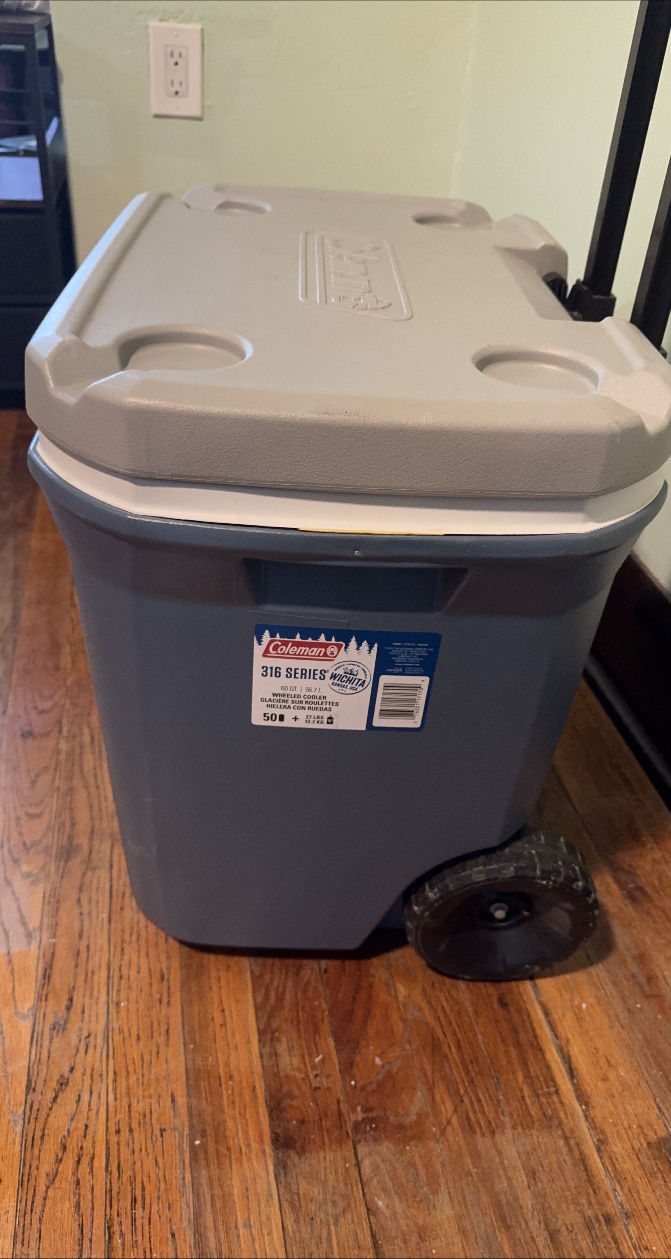 Coleman 316 Series 60QT Wheeled Cooler thumbnail