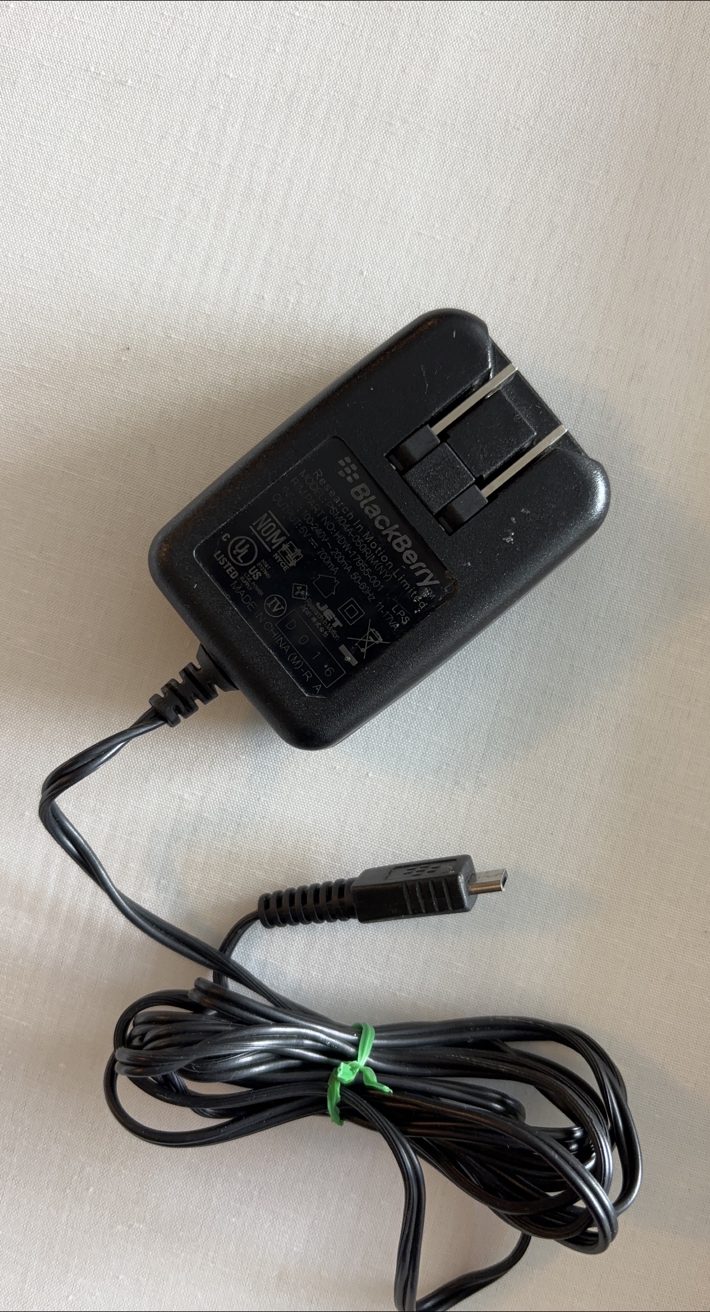 BlackBerry Charger PSM04A-050RIM(NY) thumbnail