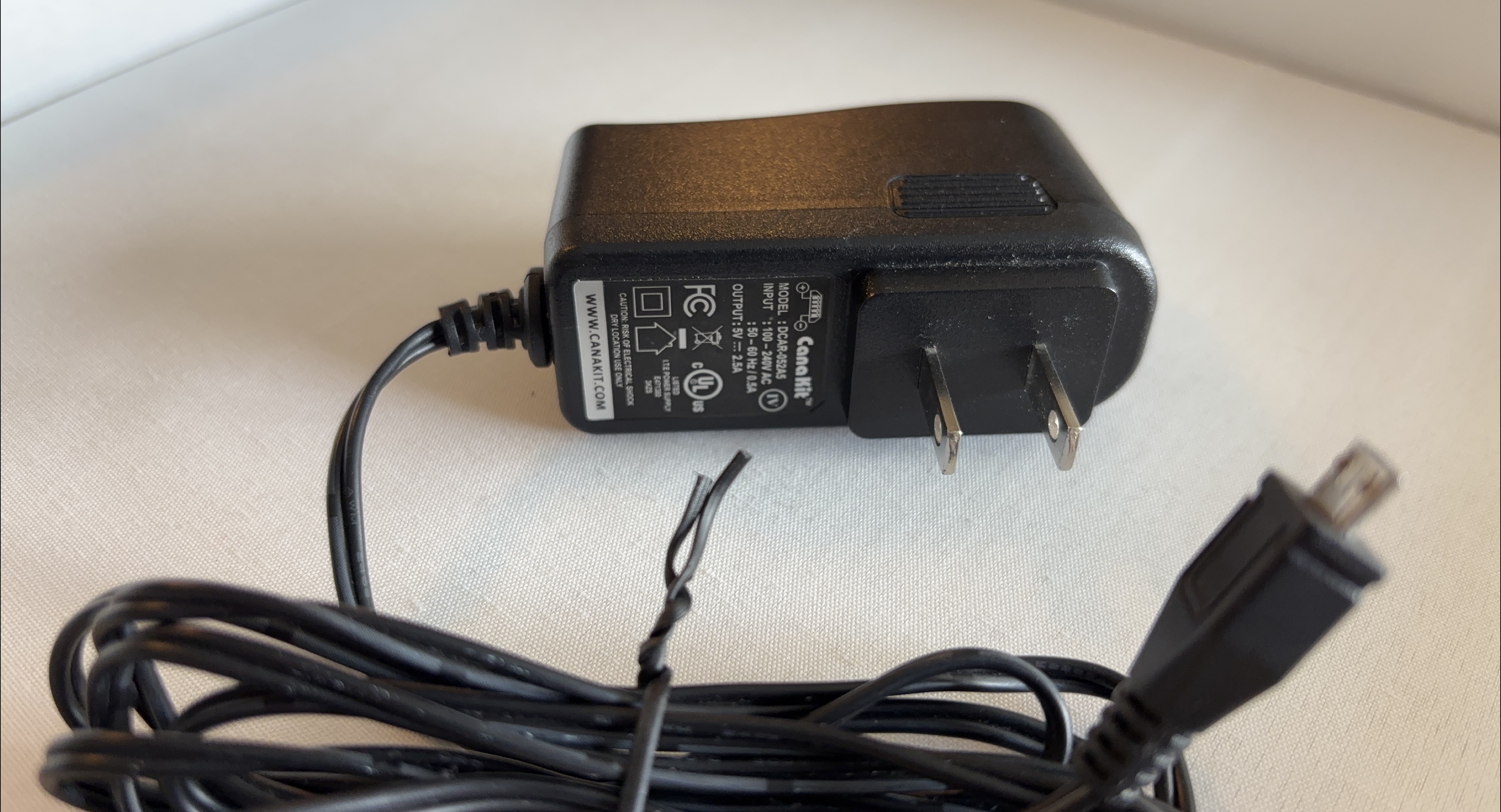 CanaKit DC-AR-052AS Power Supply thumbnail