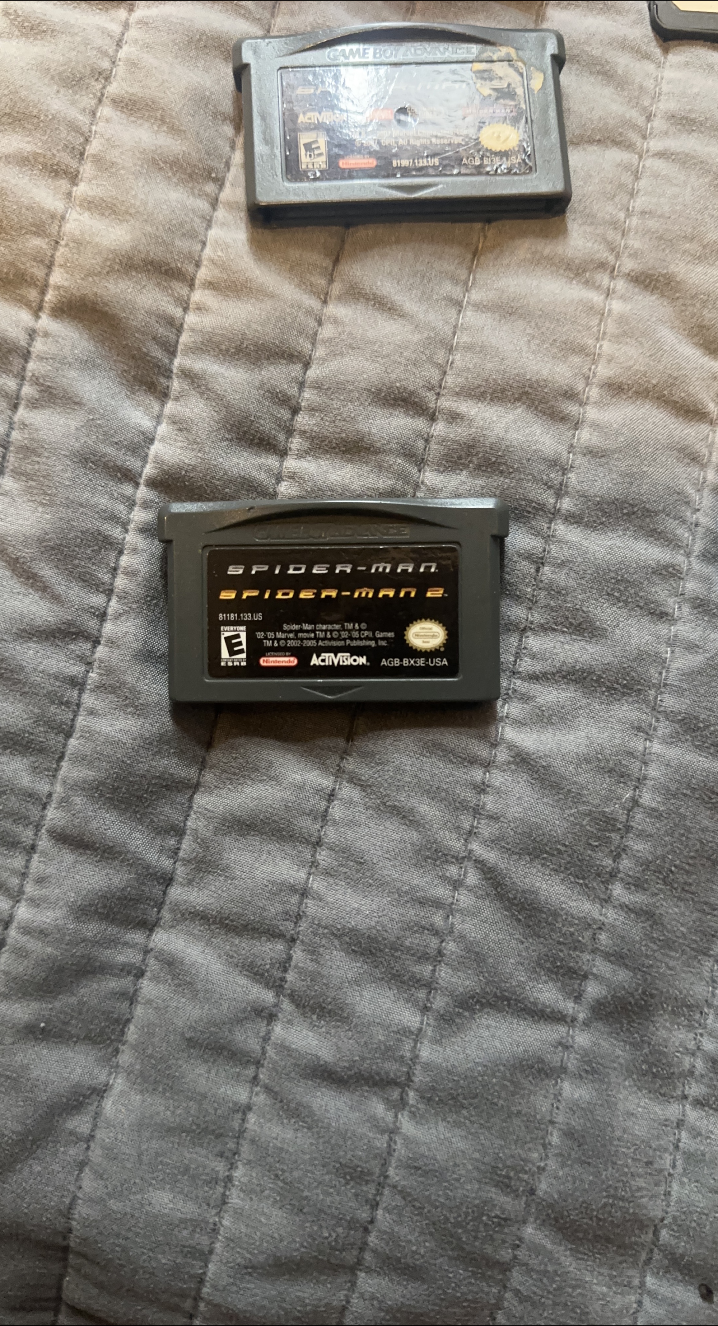 Spider-Man 2 Game Boy Advance Game