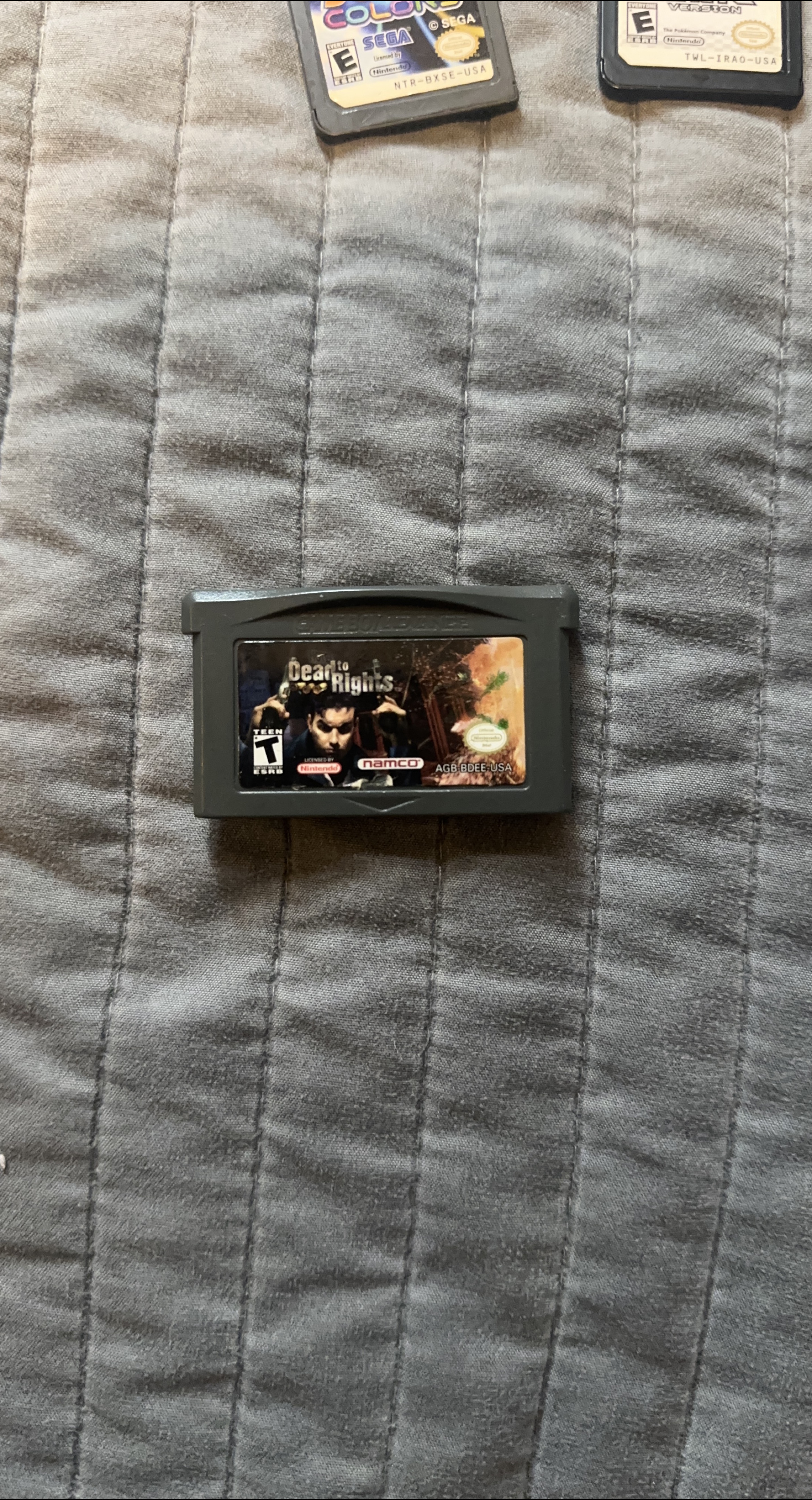 Dead to Rights Game Boy Advance Game