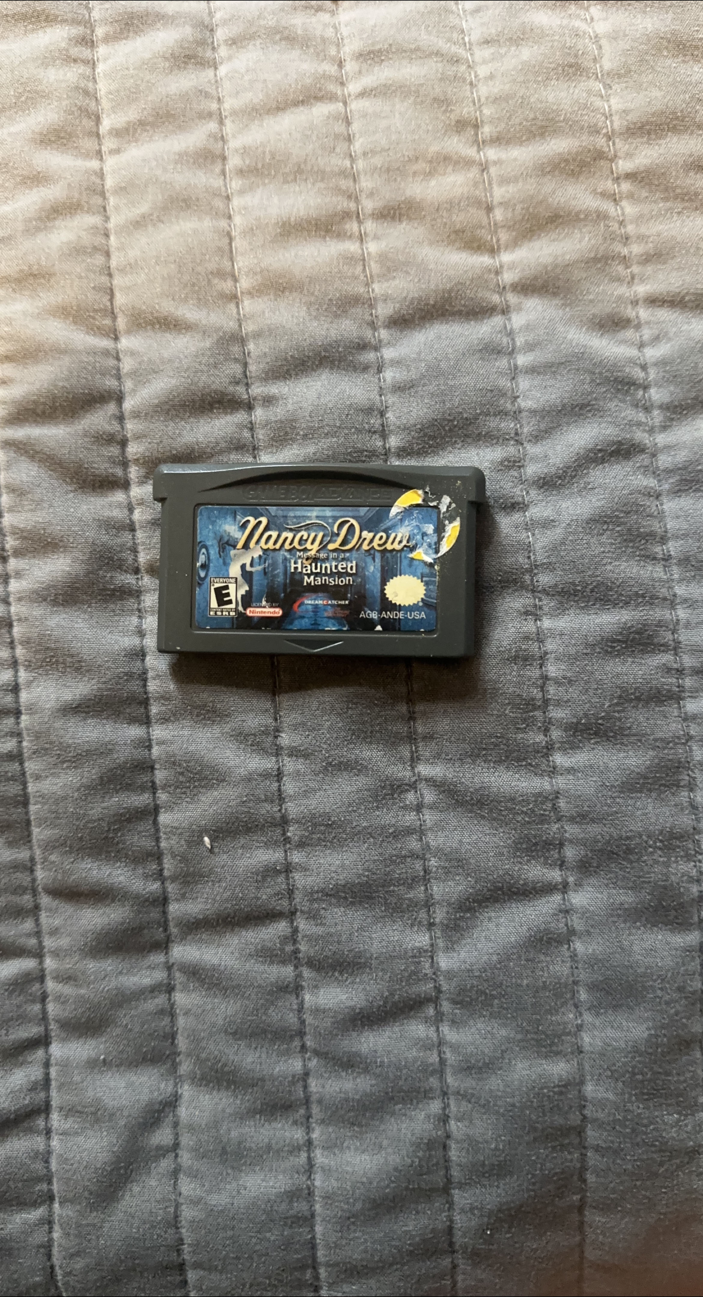 Nancy Drew: Message in a Haunted Mansion - Game Boy Advance thumbnail