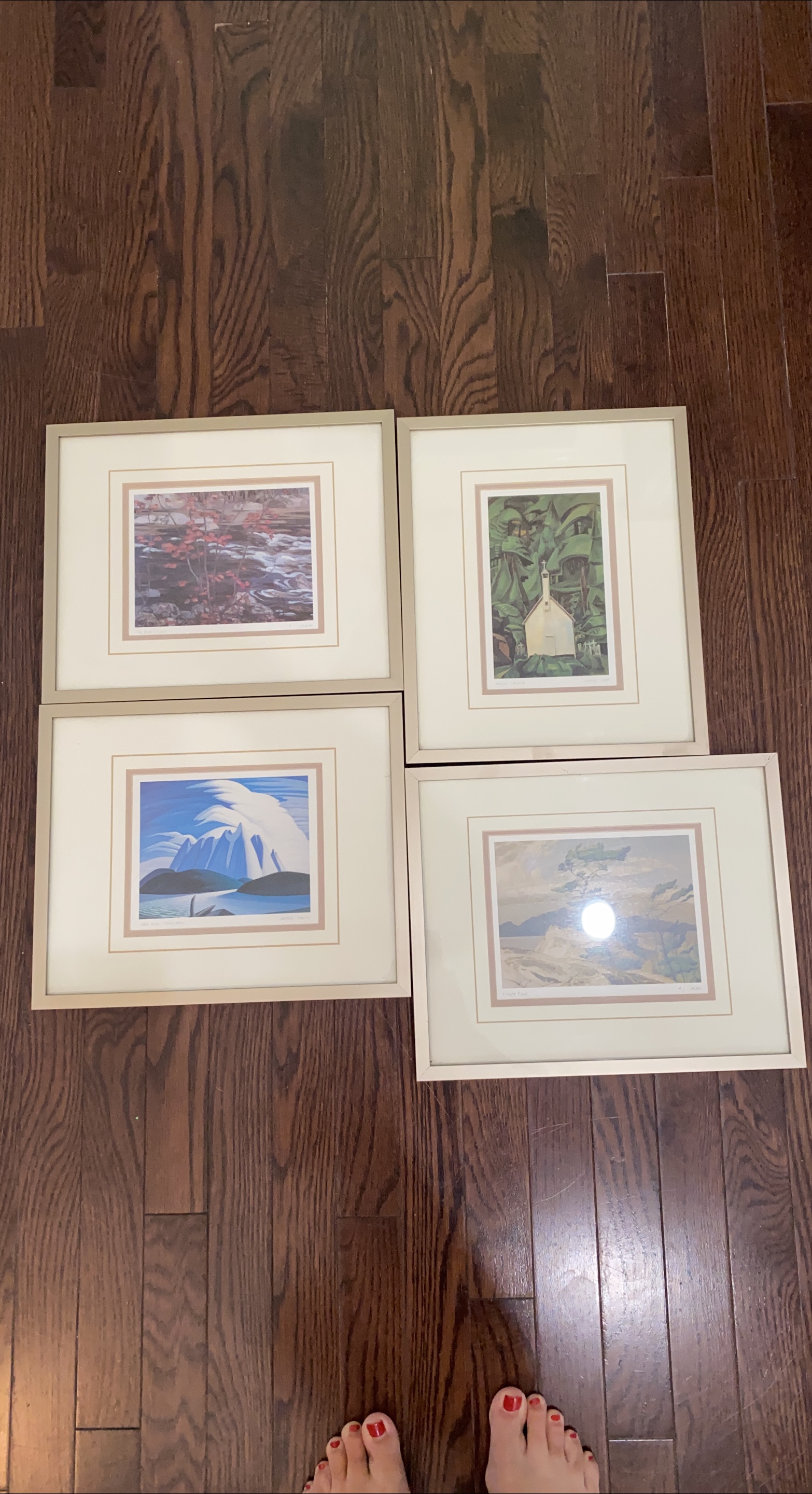 Four Framed Art Prints thumbnail