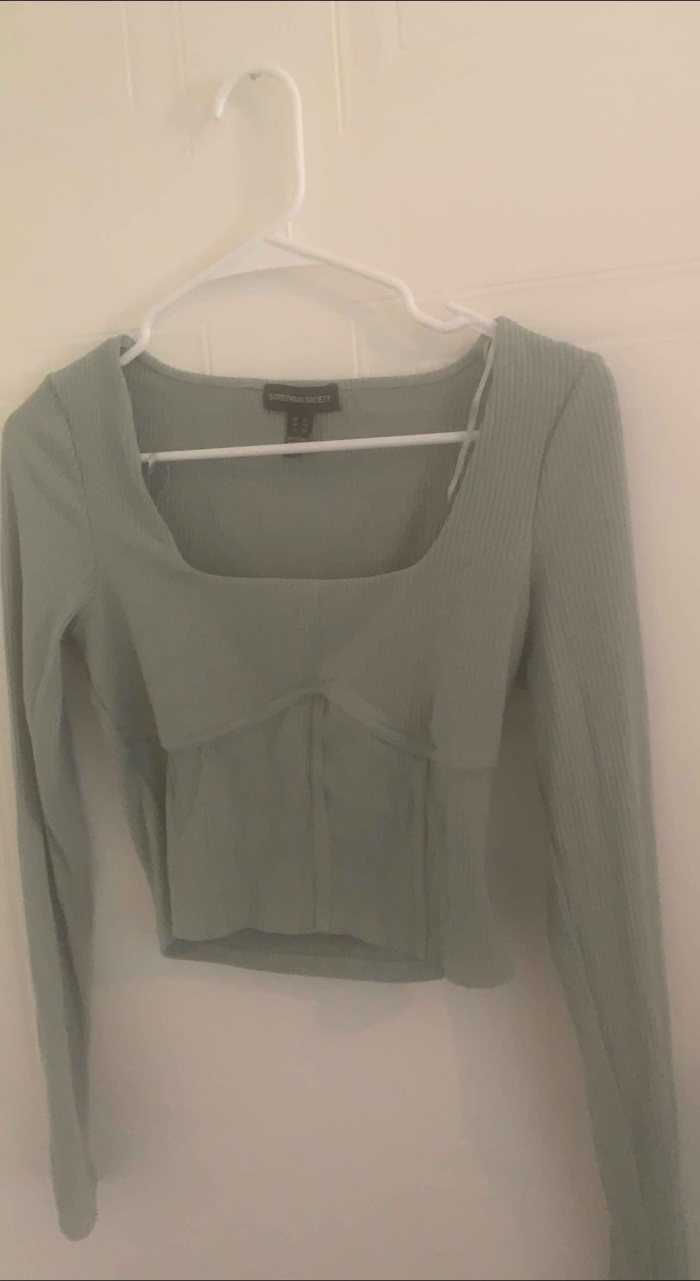 Streetwear Society Mint Green Long Sleeve - Size S thumbnail