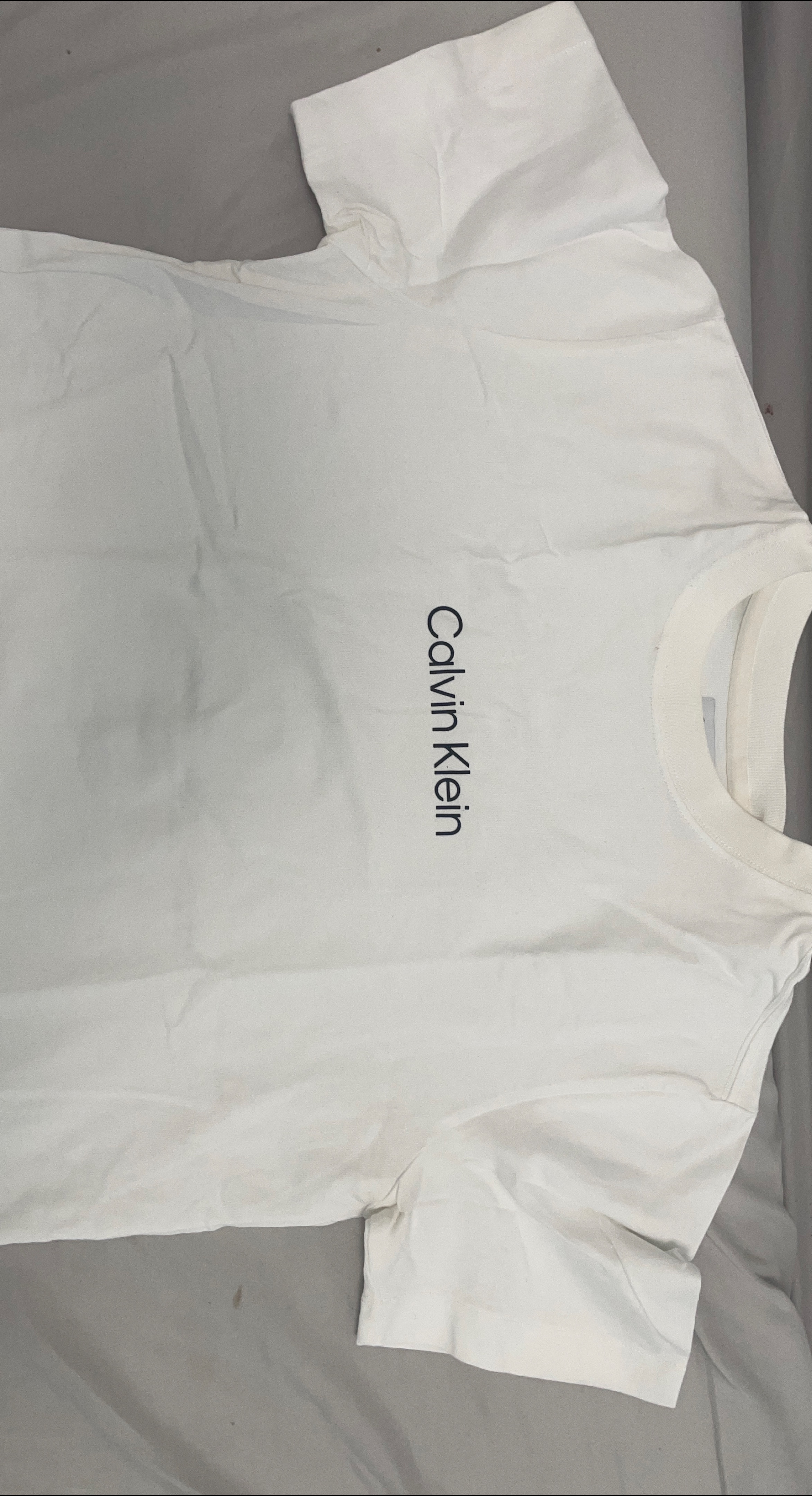 Calvin Klein White T-Shirt thumbnail
