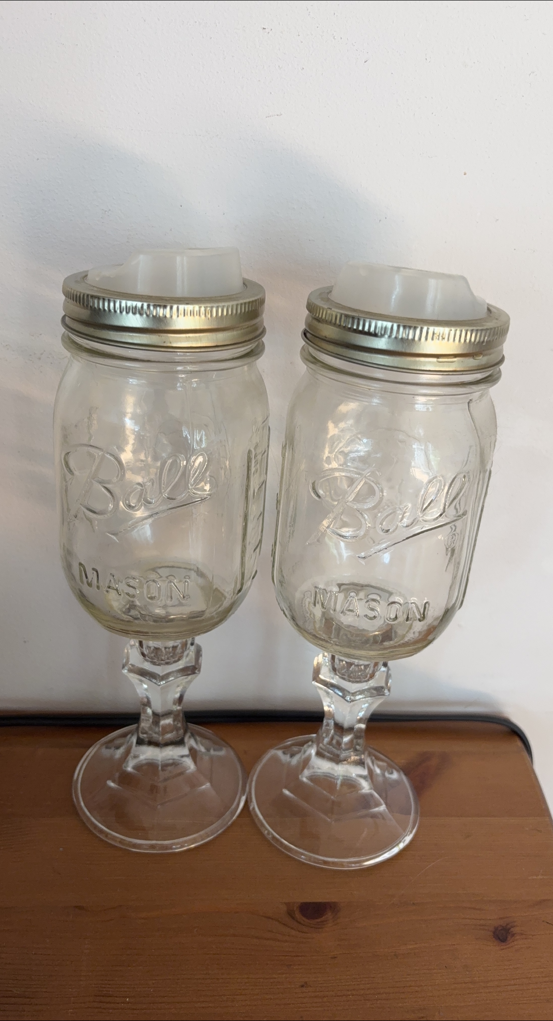 Ball Mason Jar Wine Glasses - Set of 2 thumbnail