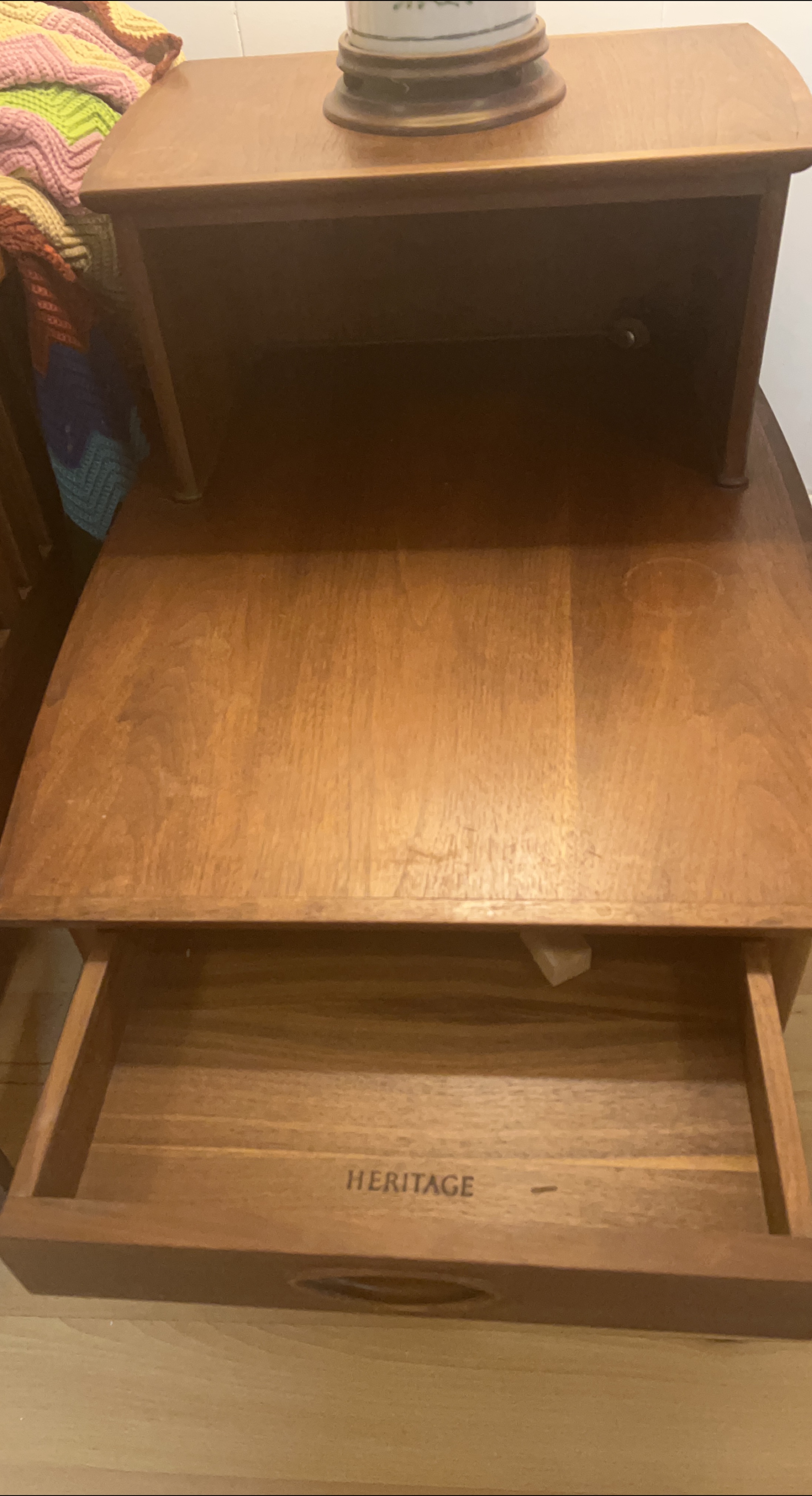 Heritage Wood Nightstand image indicator(2)