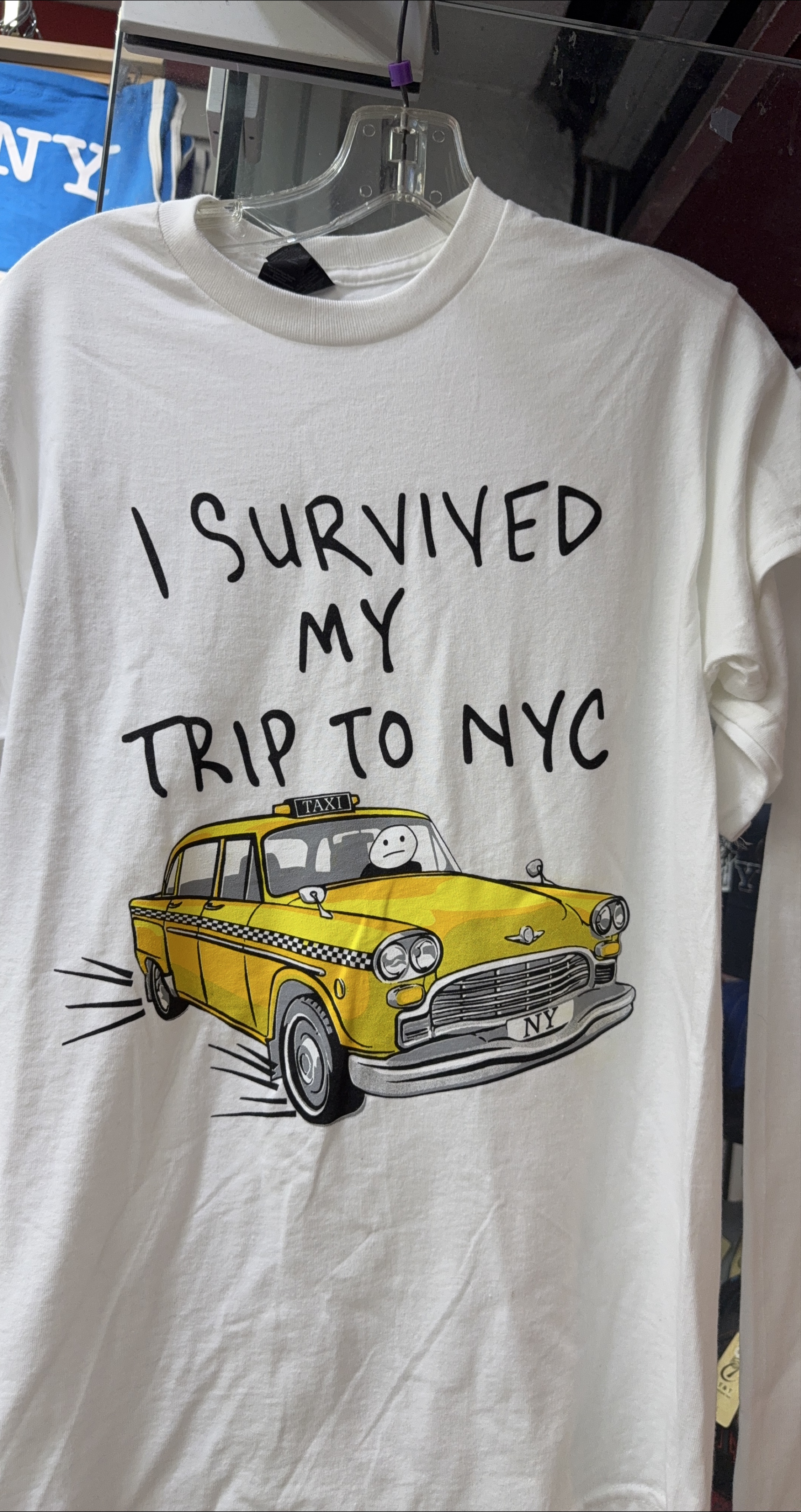 Spider Man shirt "I Survived NYC" Graphic Tee thumbnail