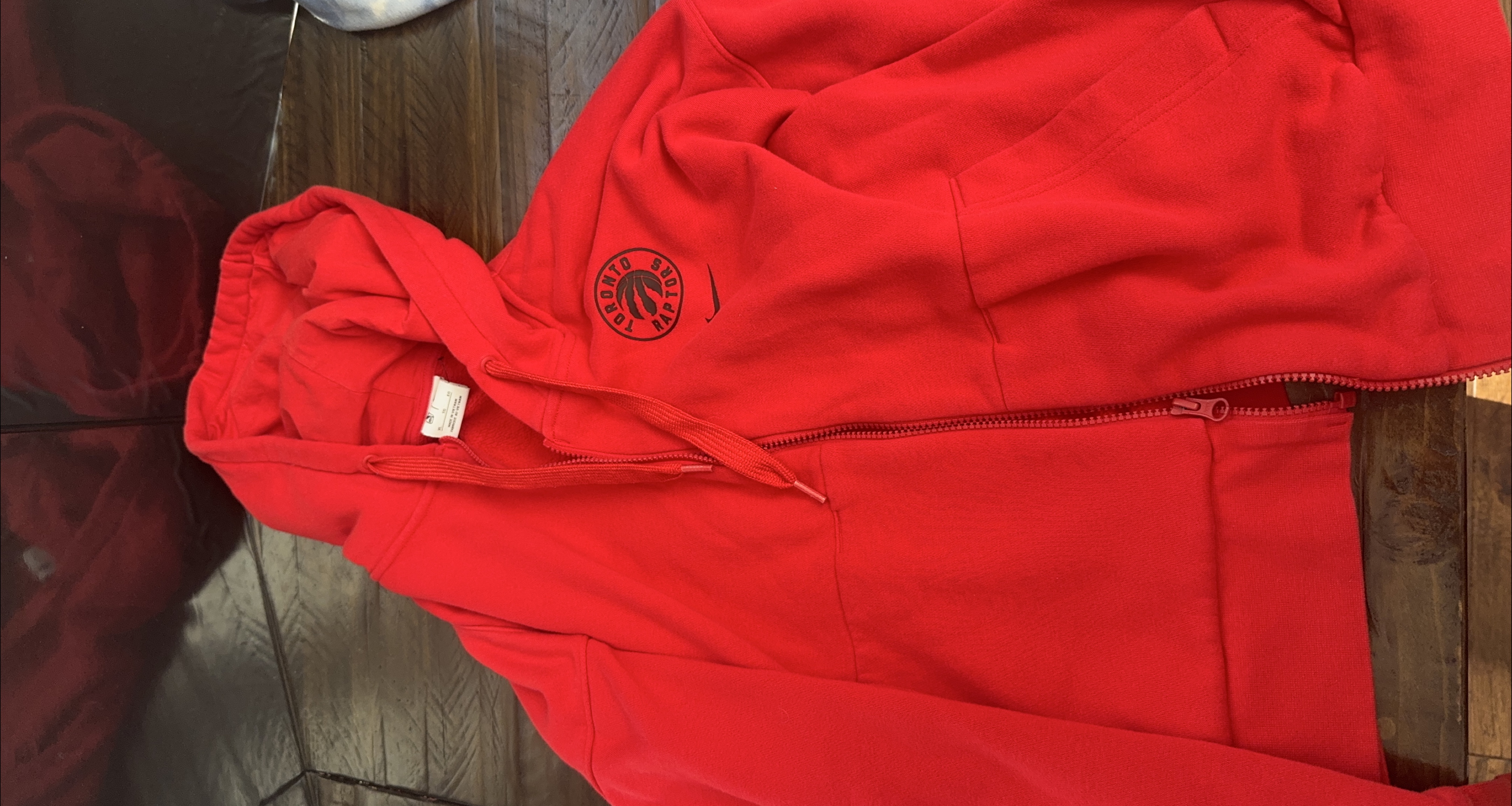 Nike Toronto Raptors Red Hoodie thumbnail
