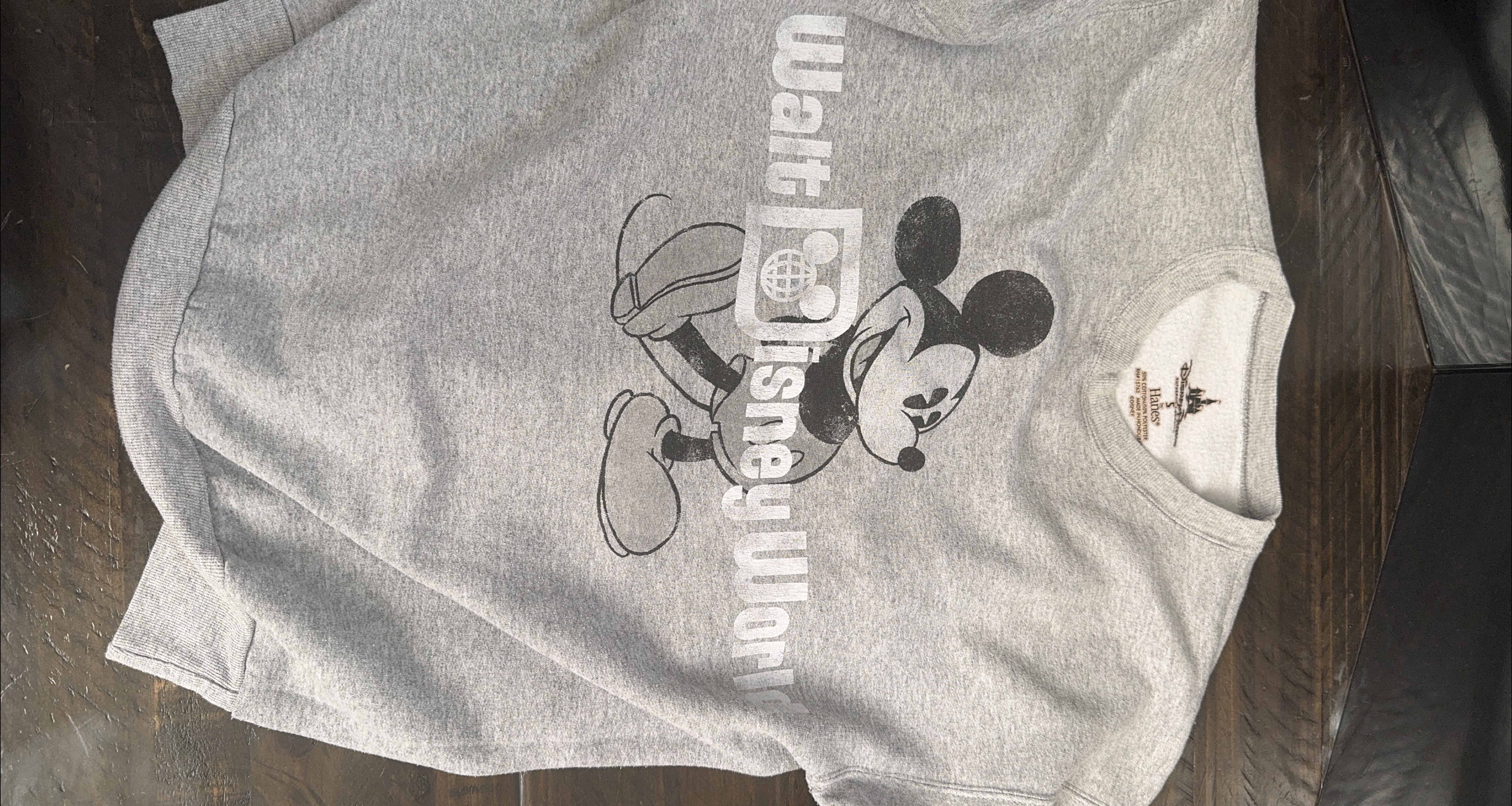 Disney Parks Mickey Mouse Sweatshirt - Size S thumbnail