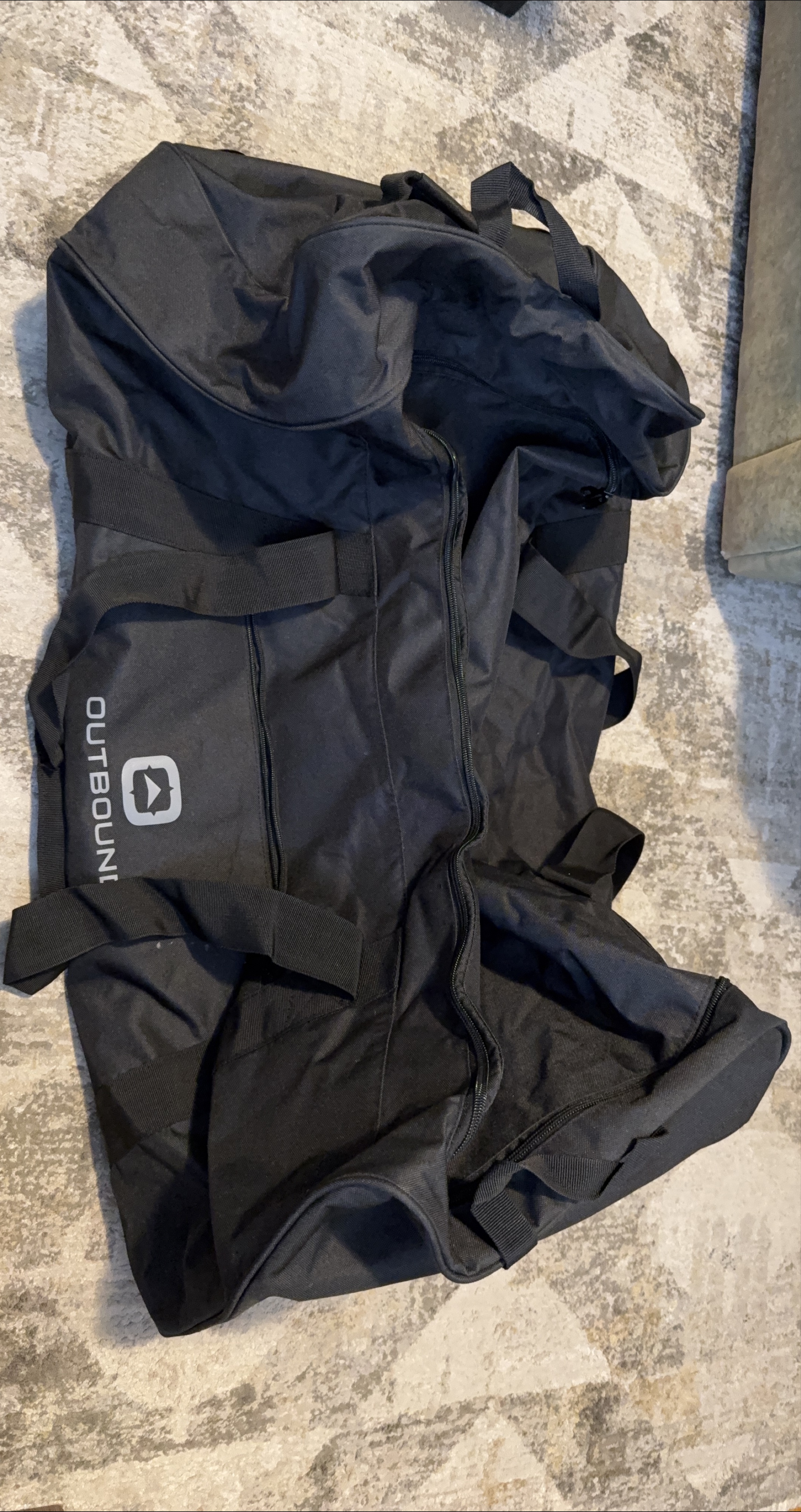 Outbound Black Duffel Bag thumbnail