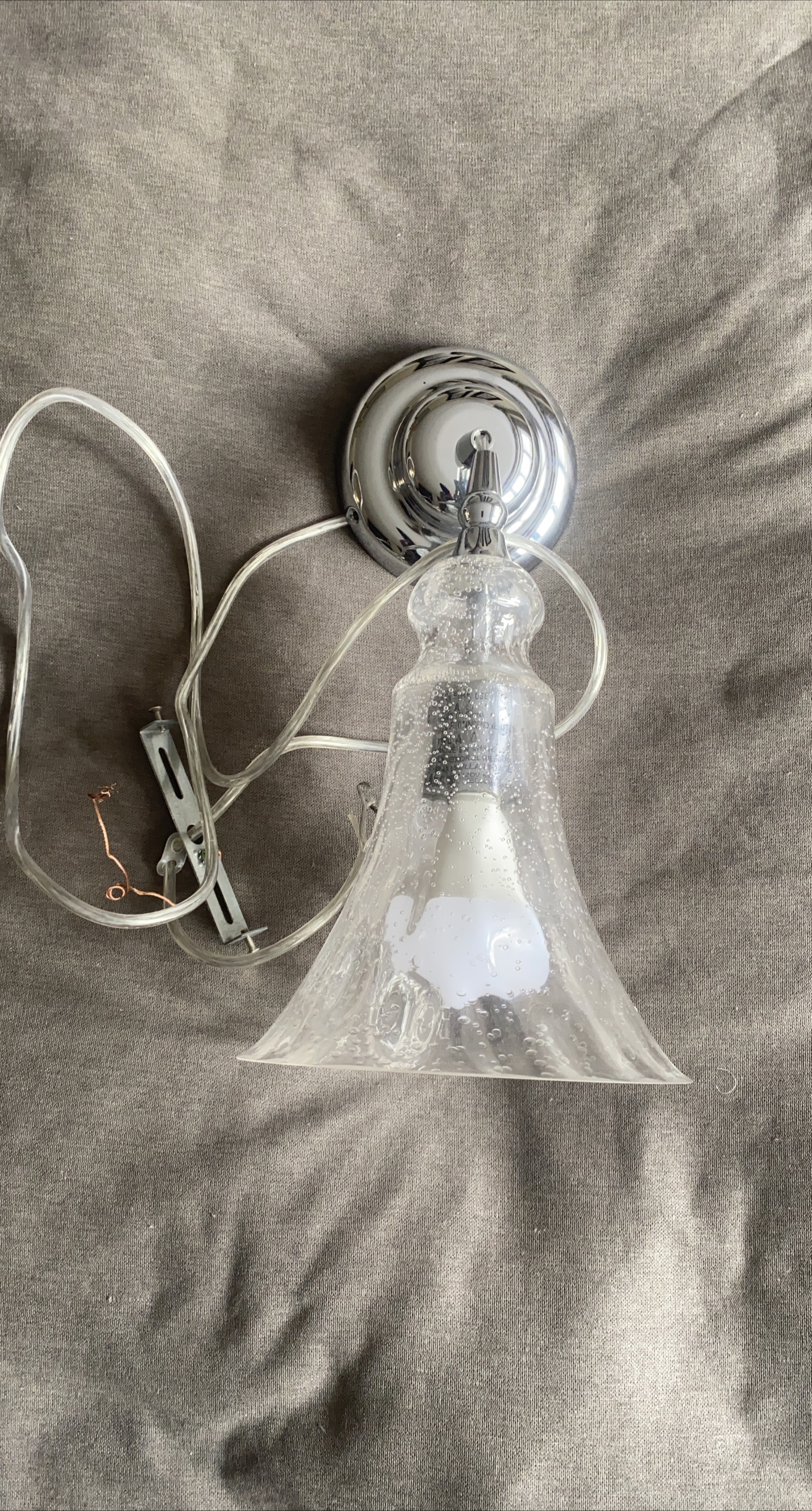 Clear Glass Bubble Ceiling Light thumbnail