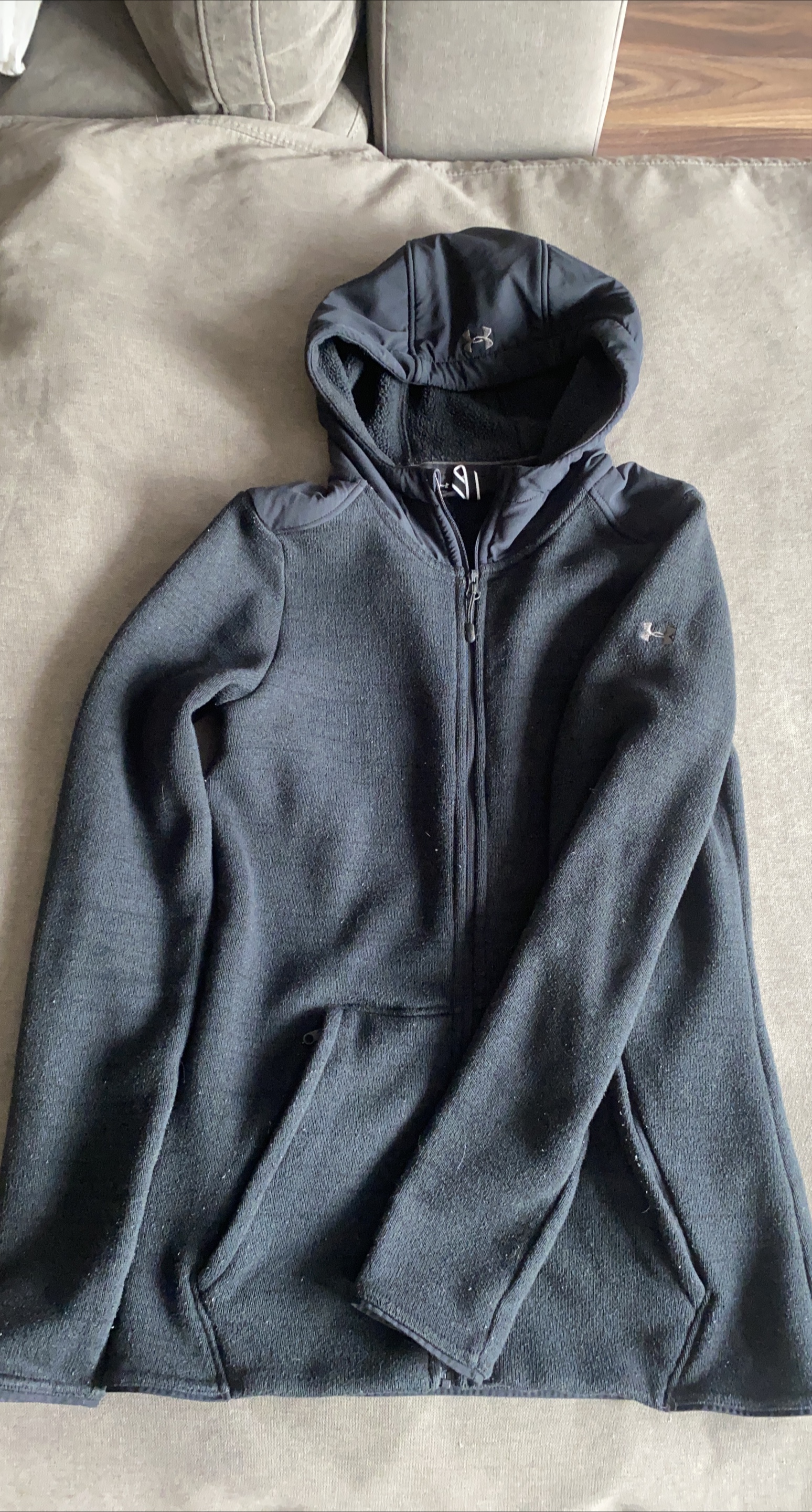 Under Armour Black Full Zip Hoodie thumbnail