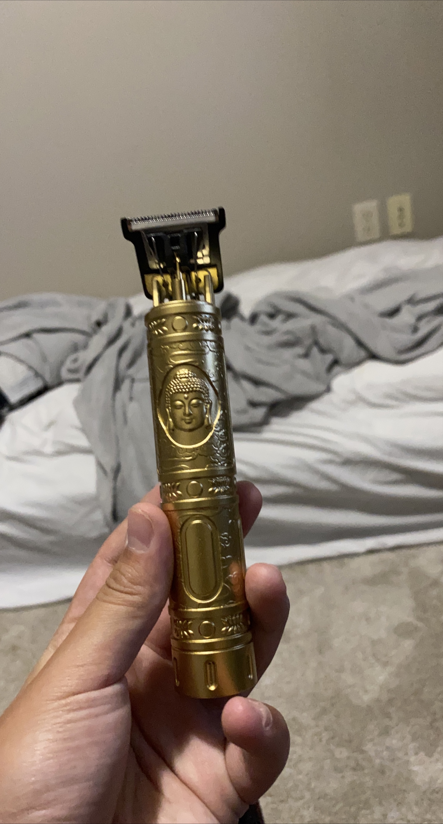 Gold Buddha Hair Trimmer thumbnail