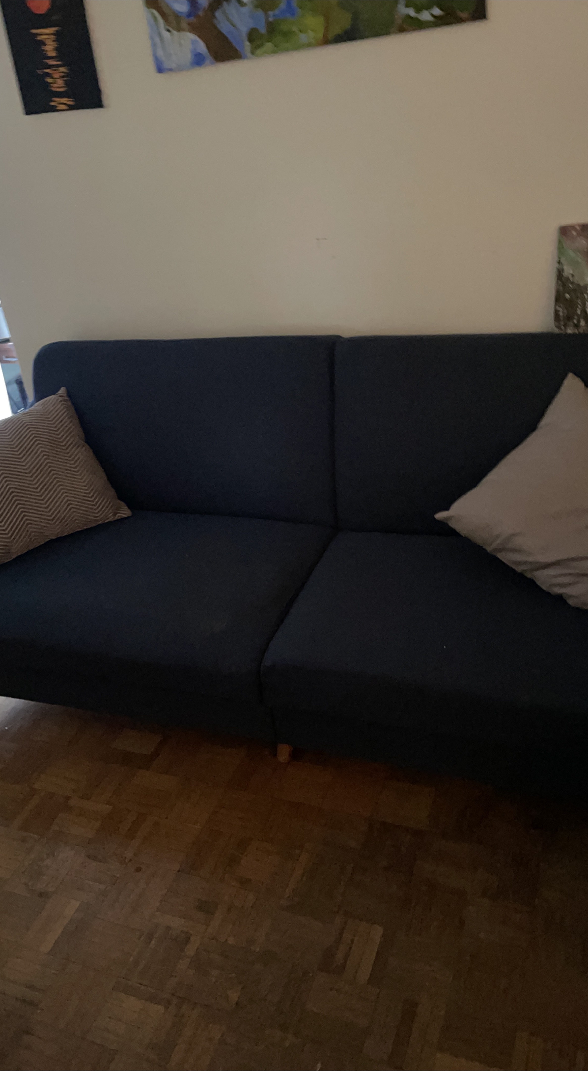 Dark Blue Sofa thumbnail