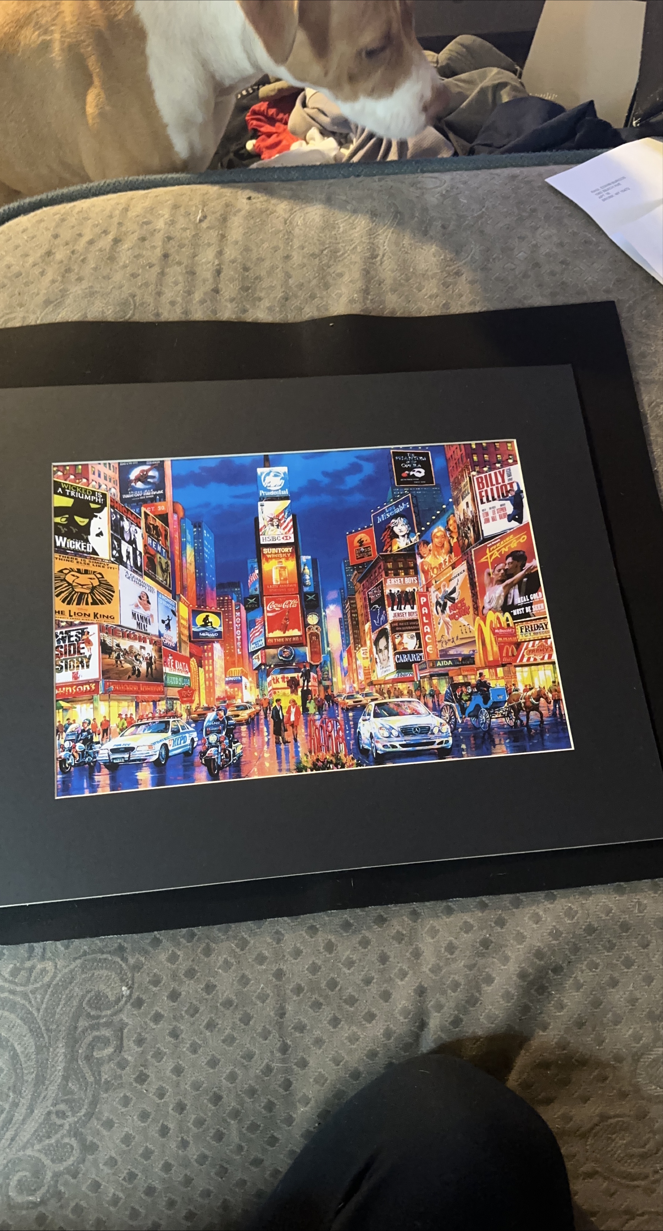 Times Square Broadway Show Art Print