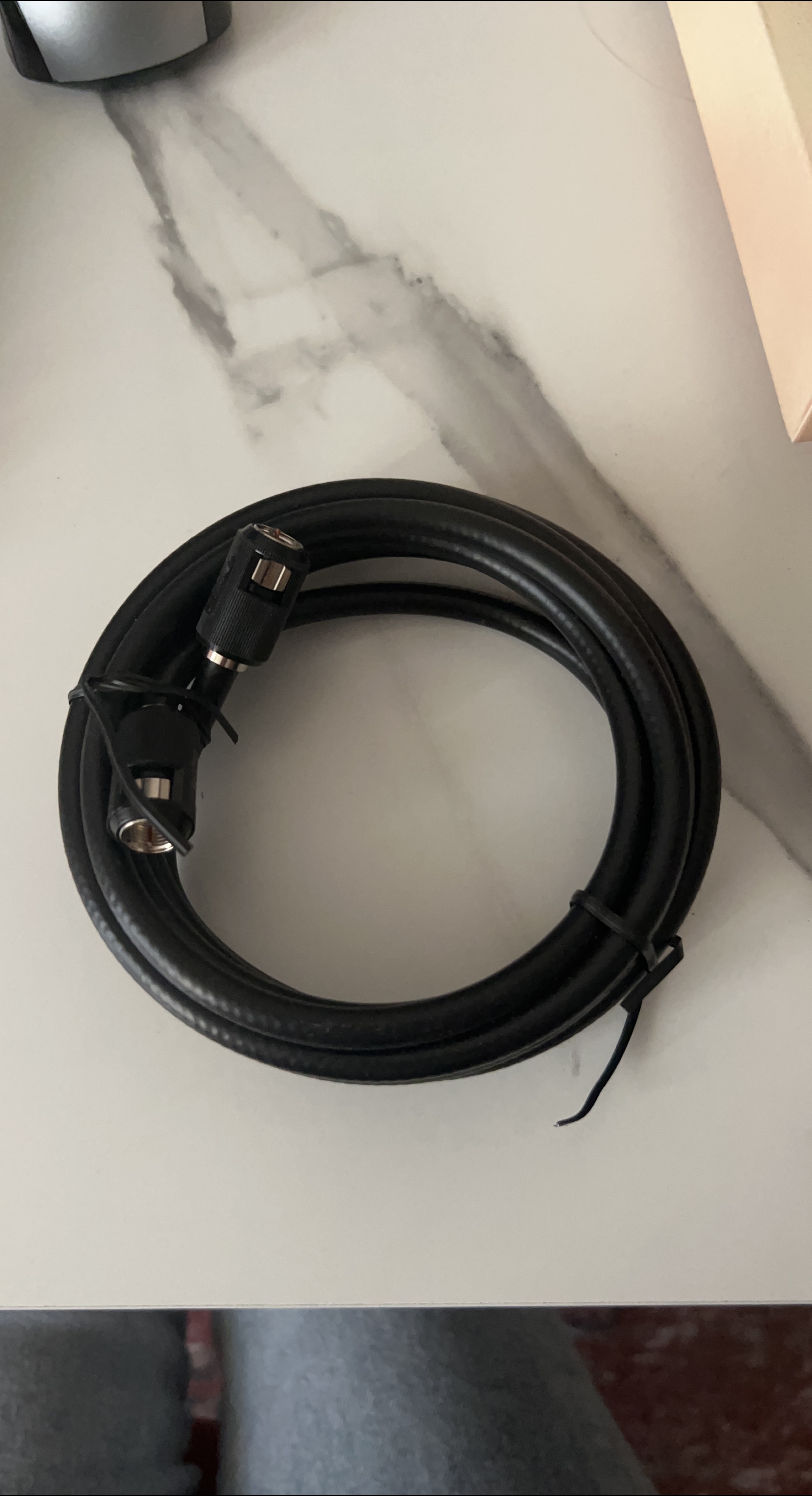 Black Coaxial Cable thumbnail