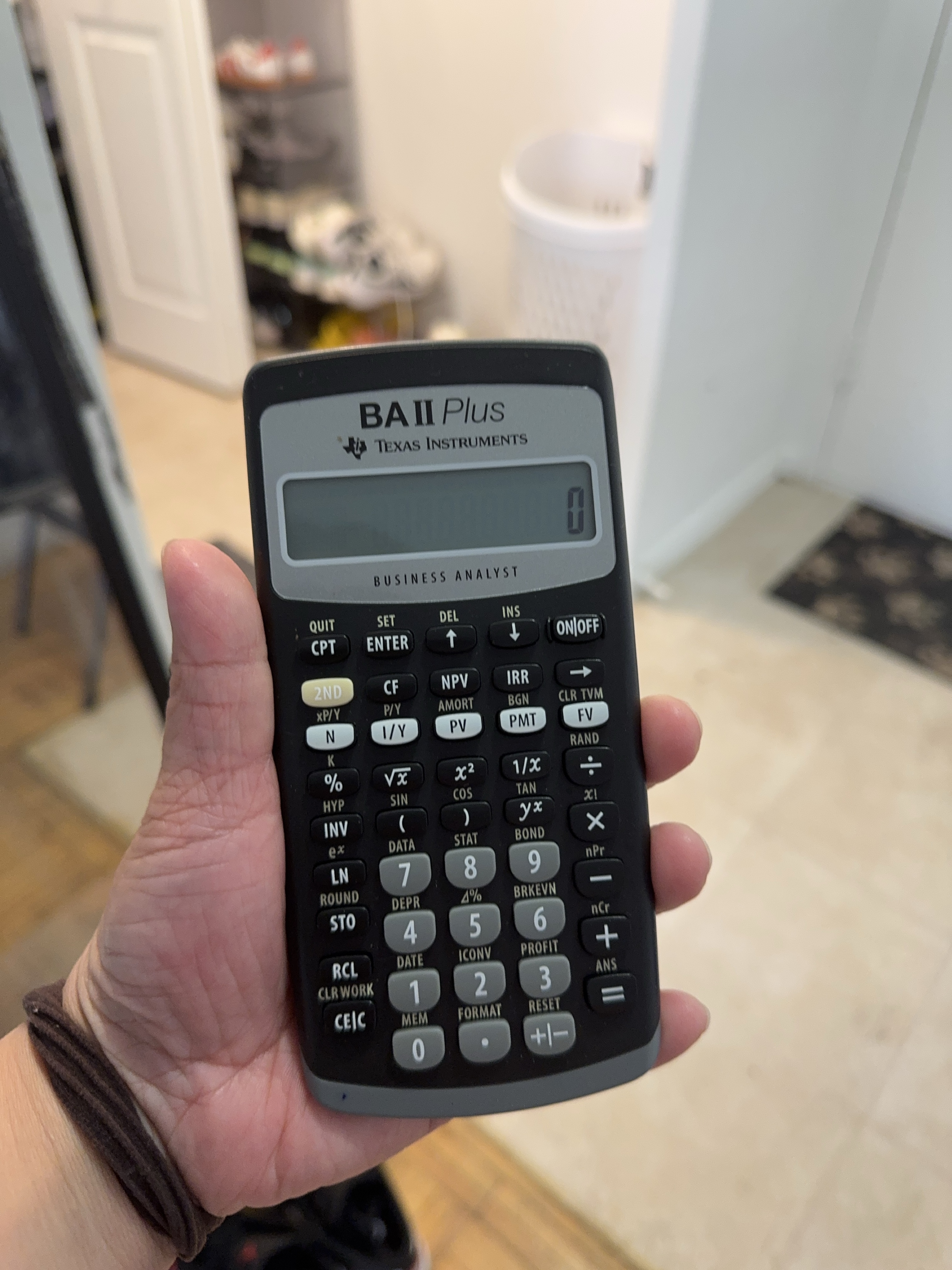 Texas Instruments BA II Plus Financial Calculator