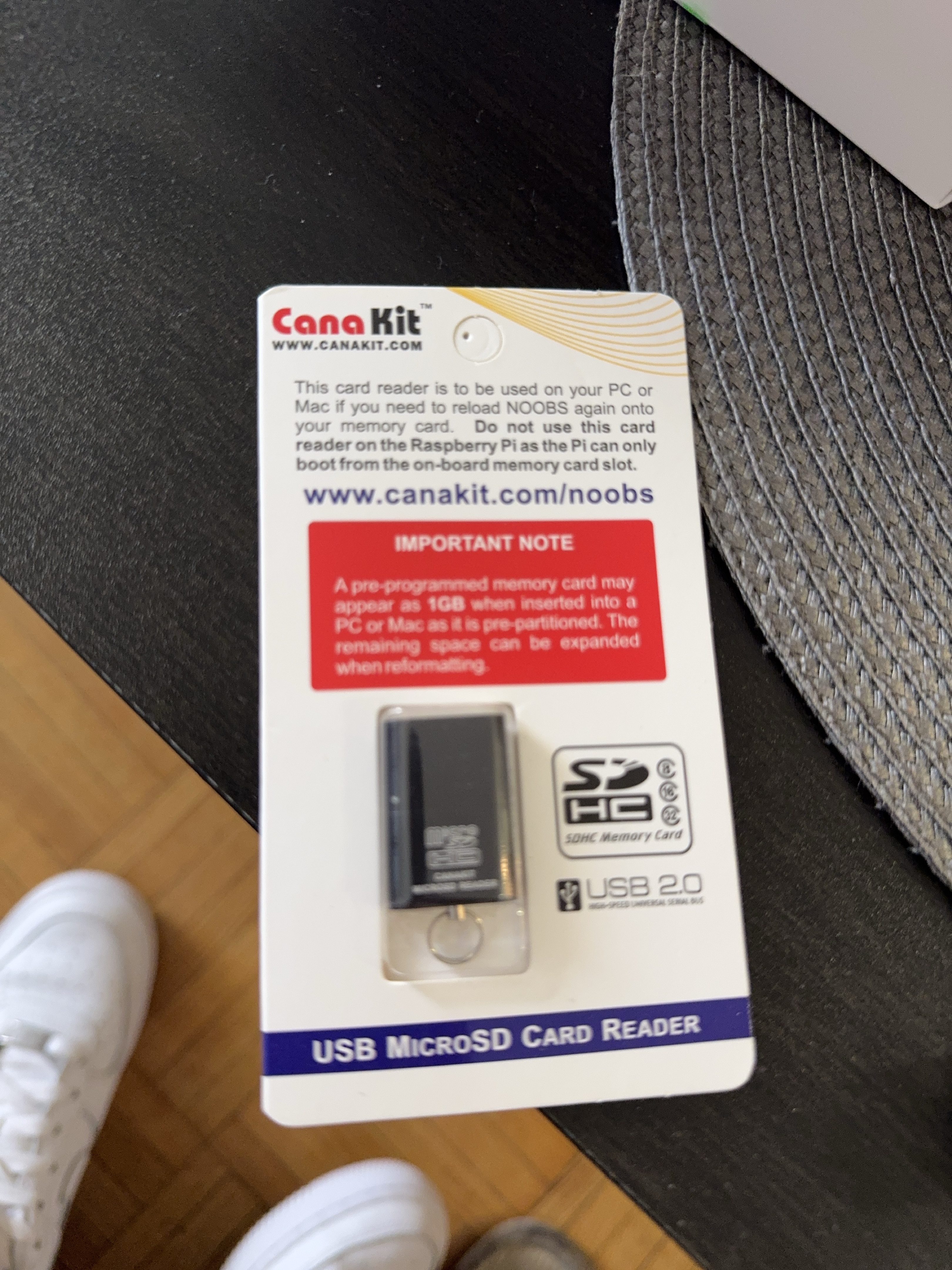CanaKit USB MicroSD Card Reader