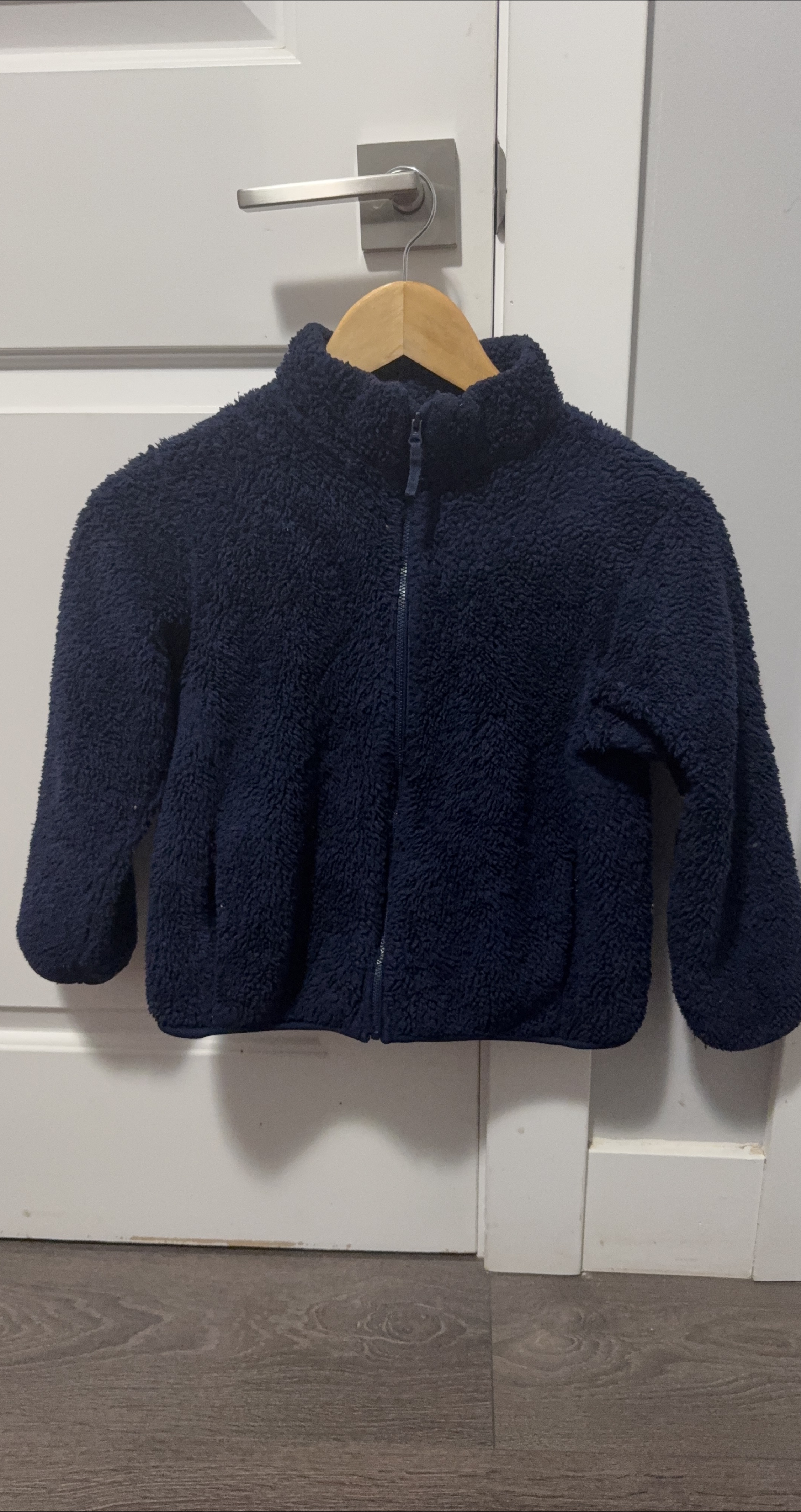 Kids' Navy Blue Fleece Jacket
