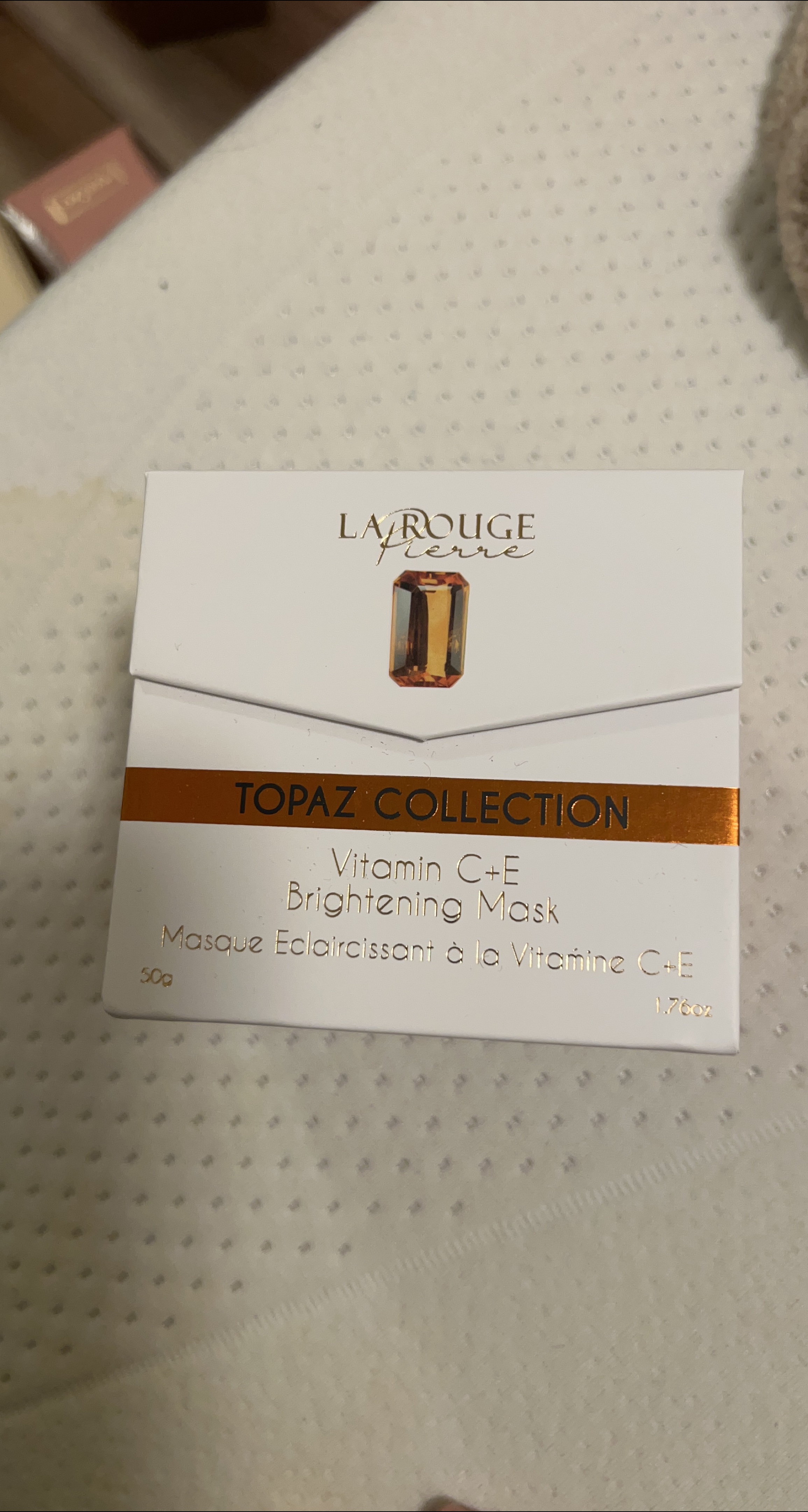 La Rouge Pierre Topaz Vitamin C+E Brightening Mask thumbnail
