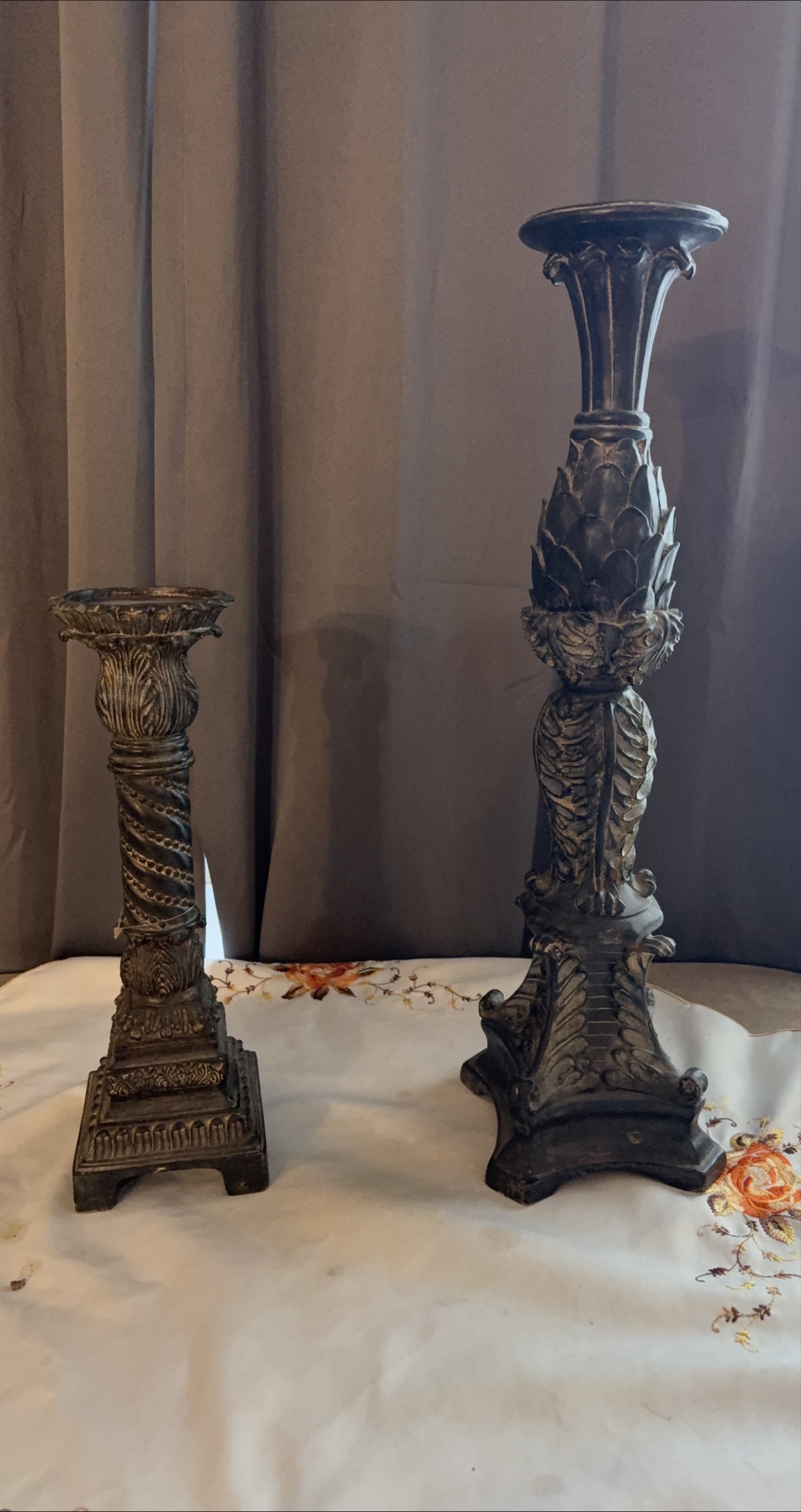 Decorative Candle Holders - Set of 2 thumbnail