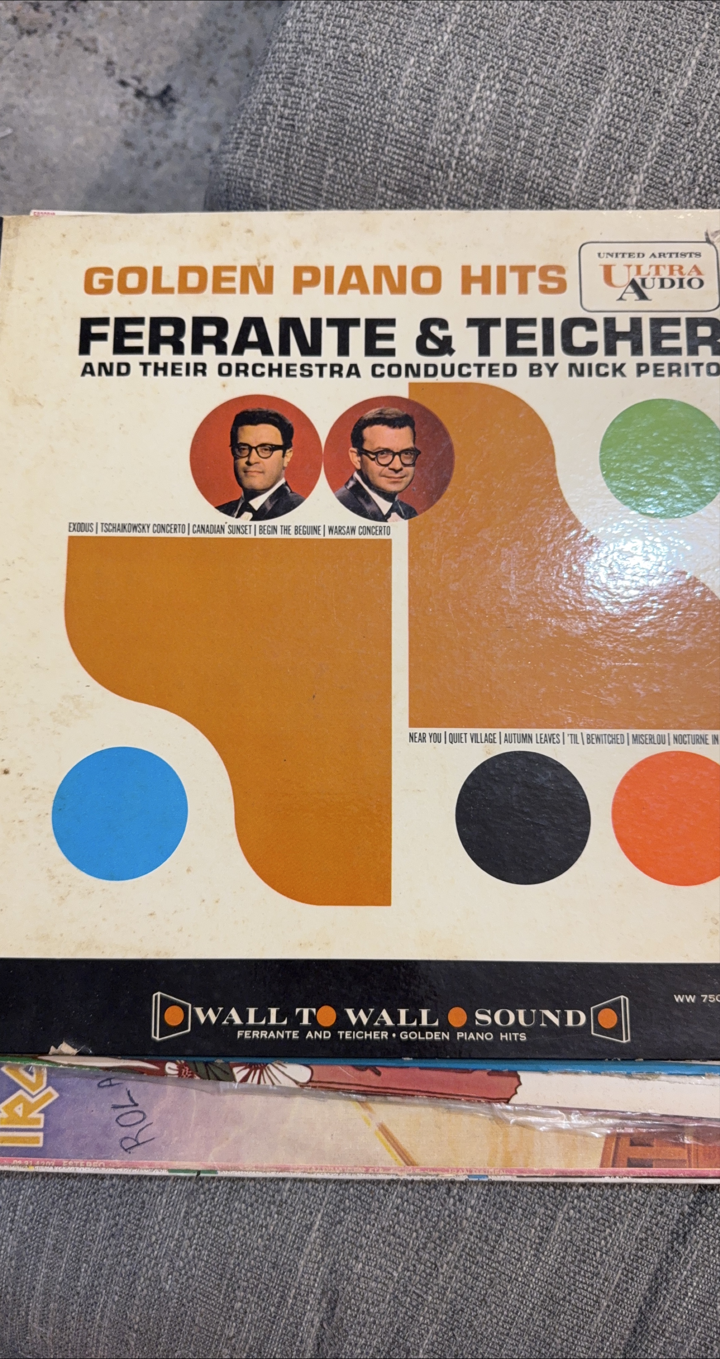 Ferrante & Teicher Golden Piano Hits Vinyl Record thumbnail
