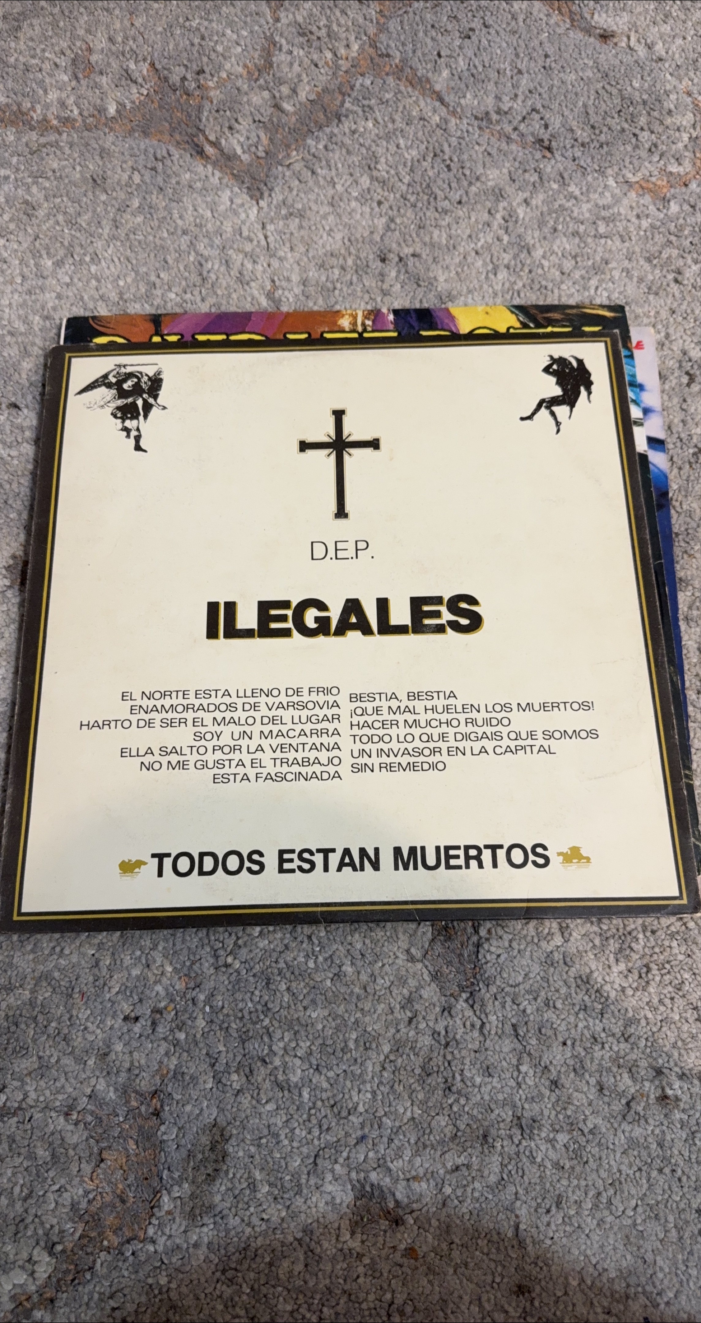 Ilegales - Todos Estan Muertos Vinyl Record thumbnail