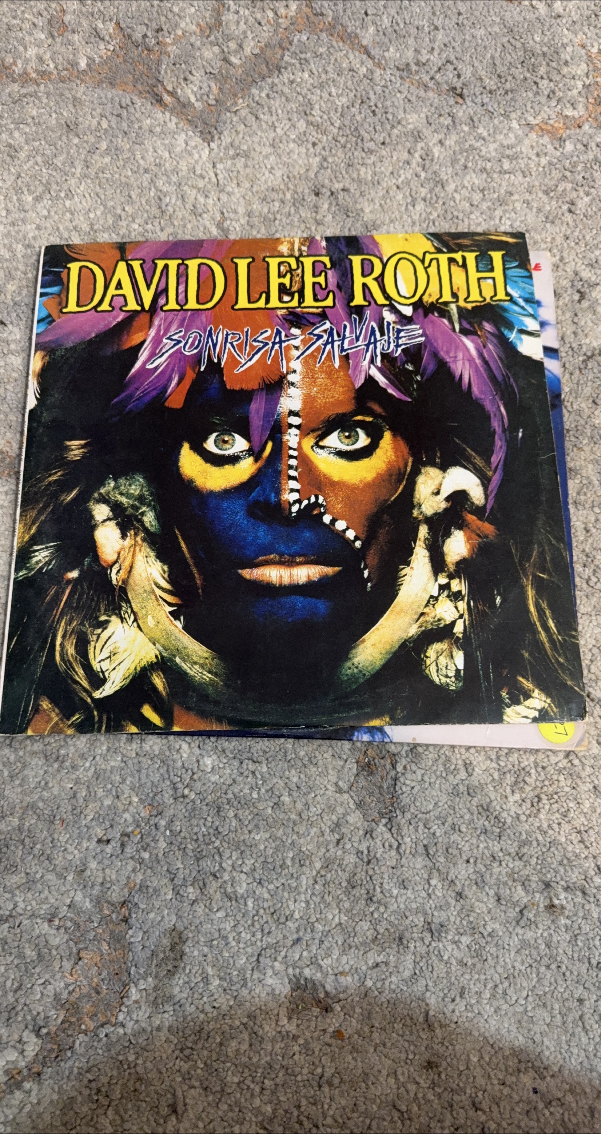 David Lee Roth - Sonrisa Salvaje Vinyl Record thumbnail