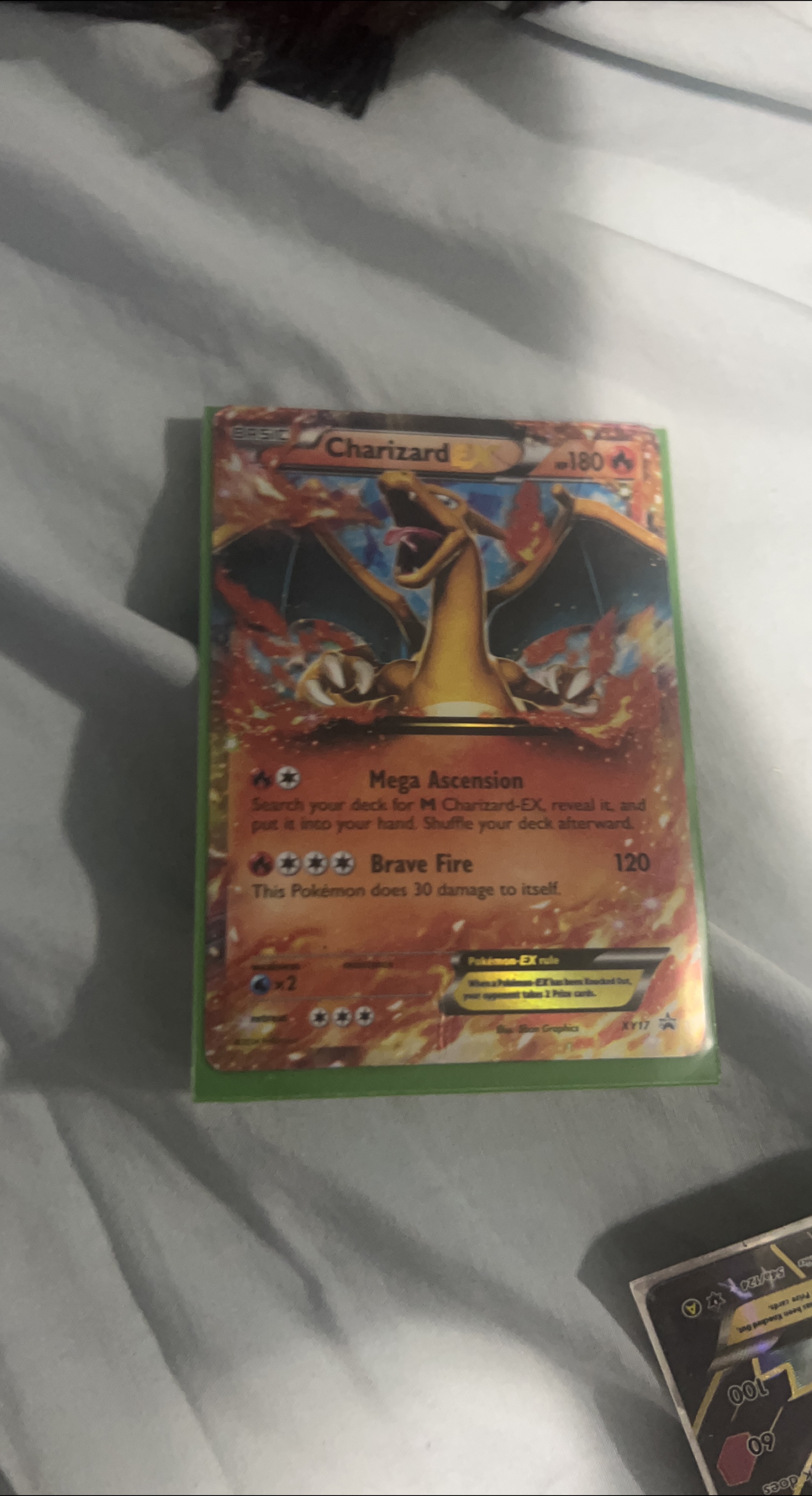 Pokemon Charizard EX Trading Card