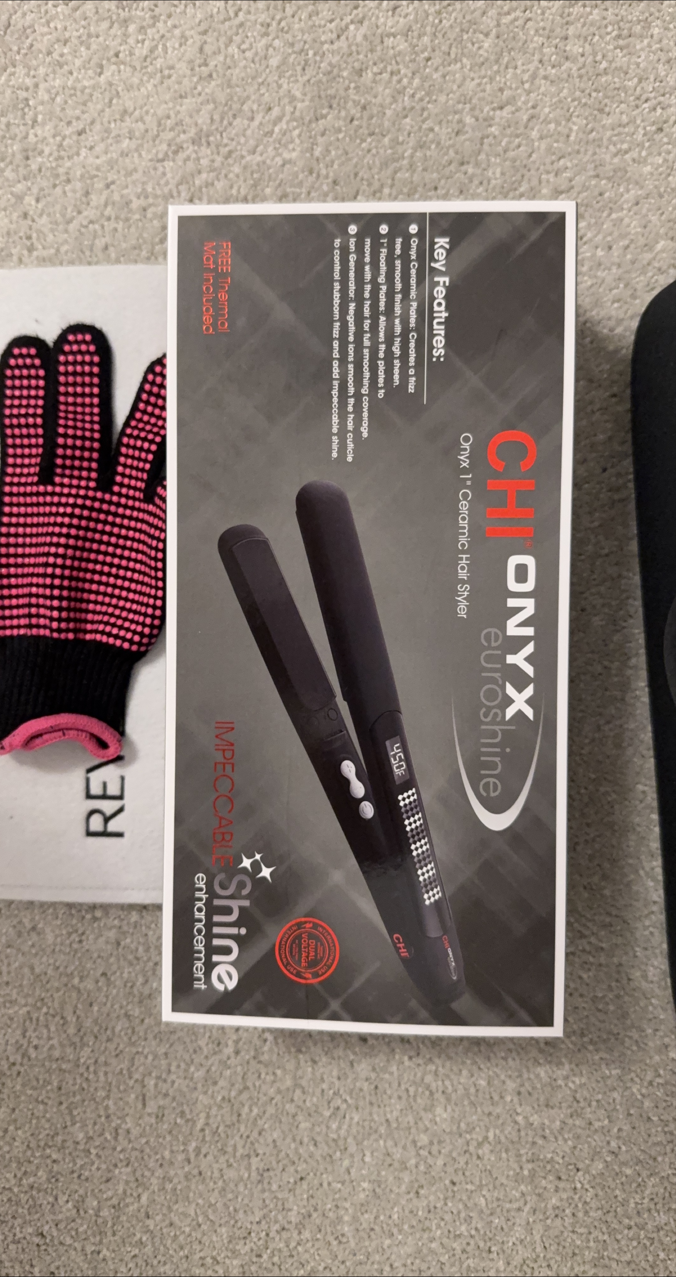 CHI Onyx Euroshine 1" Ceramic Hair Styler thumbnail