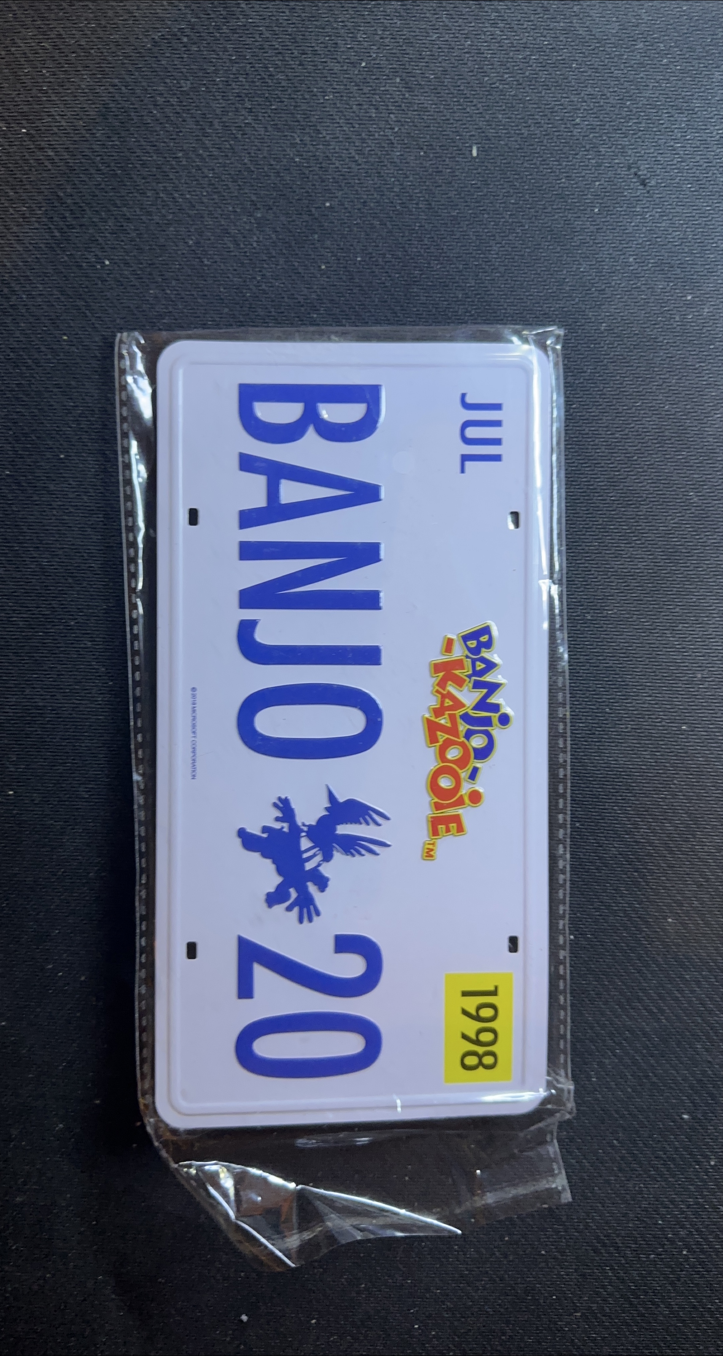 Banjo-Kazooie License Plate - July 2020 thumbnail