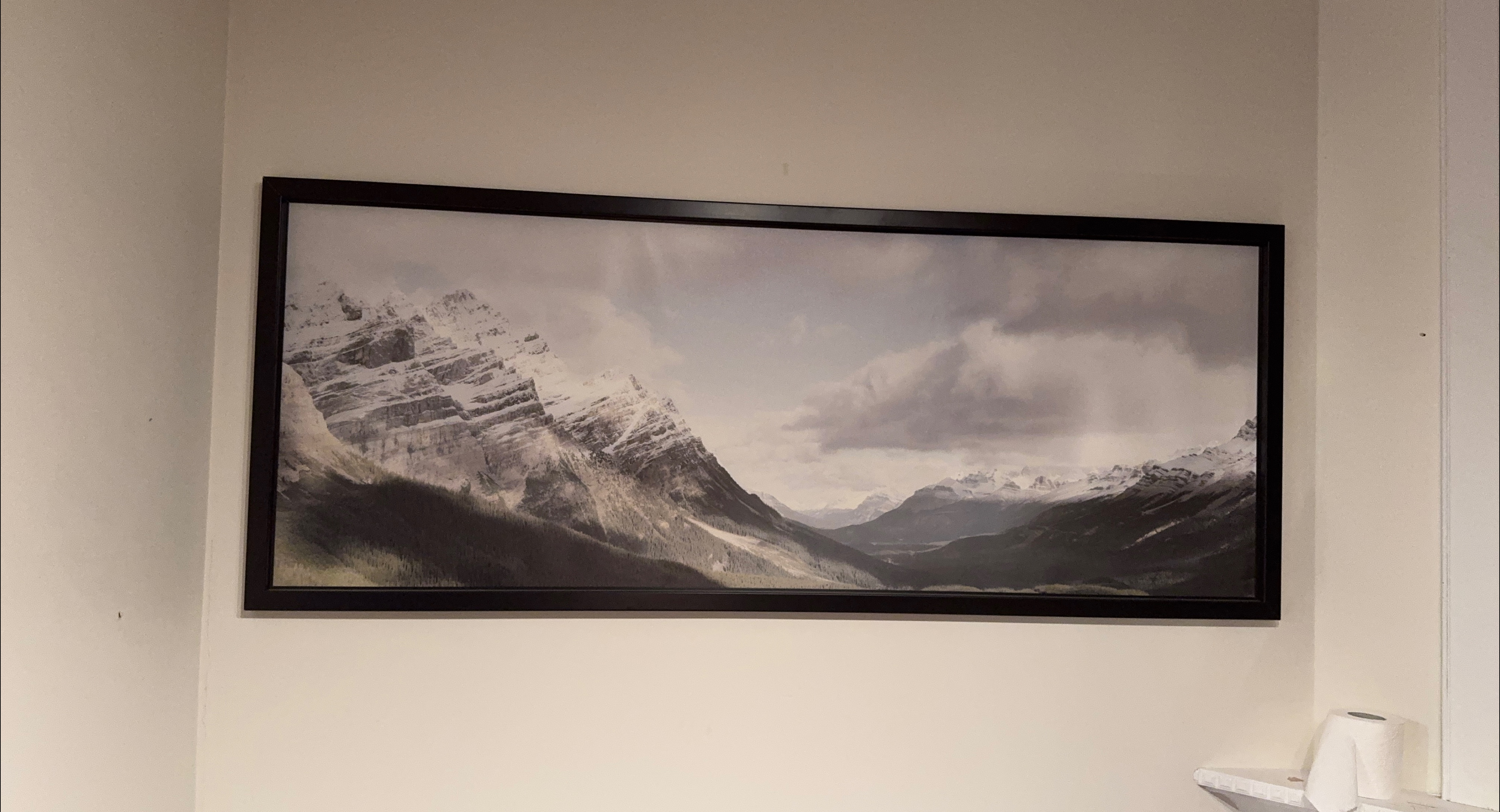 Mountain Landscape Framed Print thumbnail