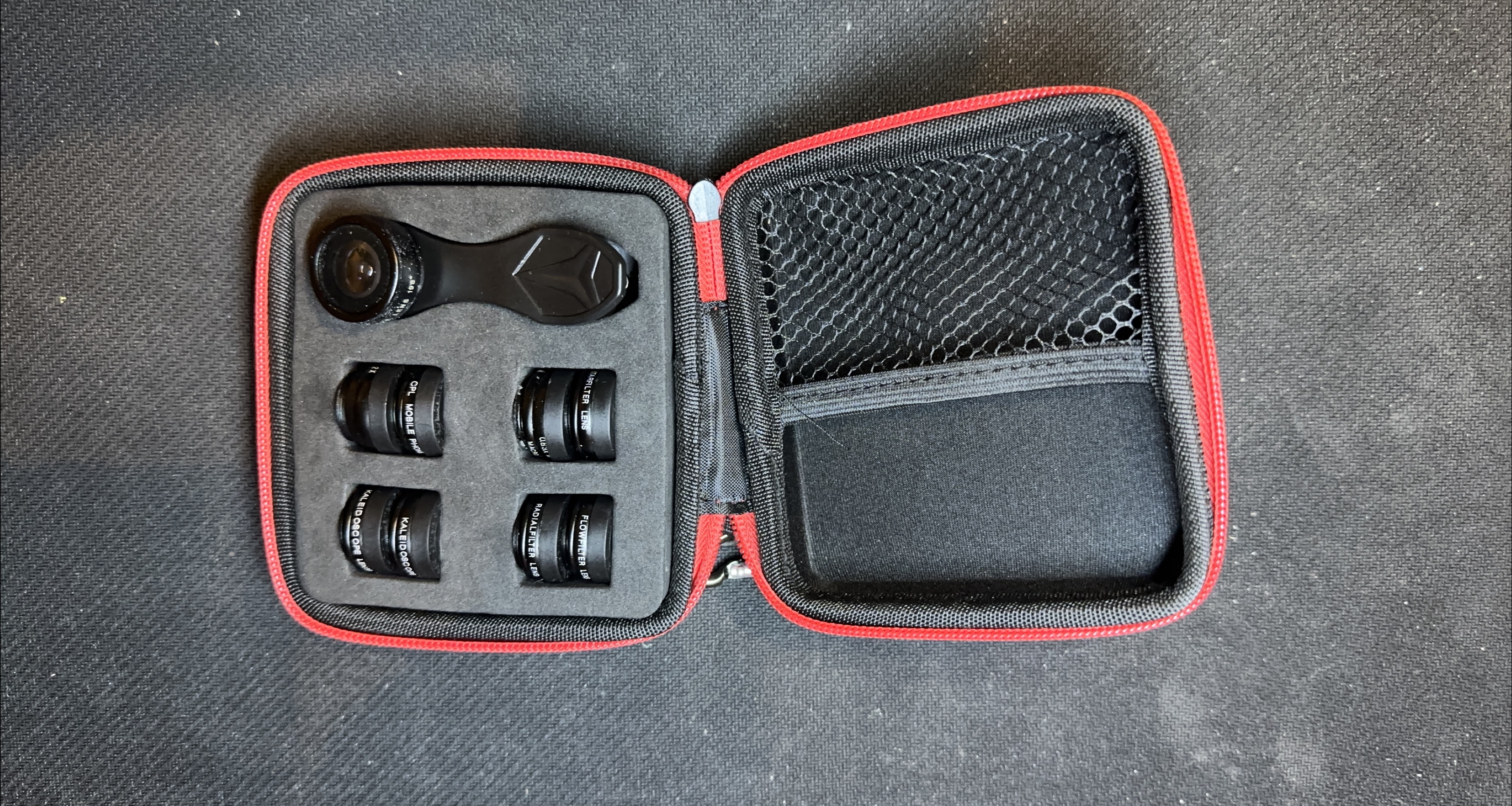 Mobile Phone Lens Kit with Case