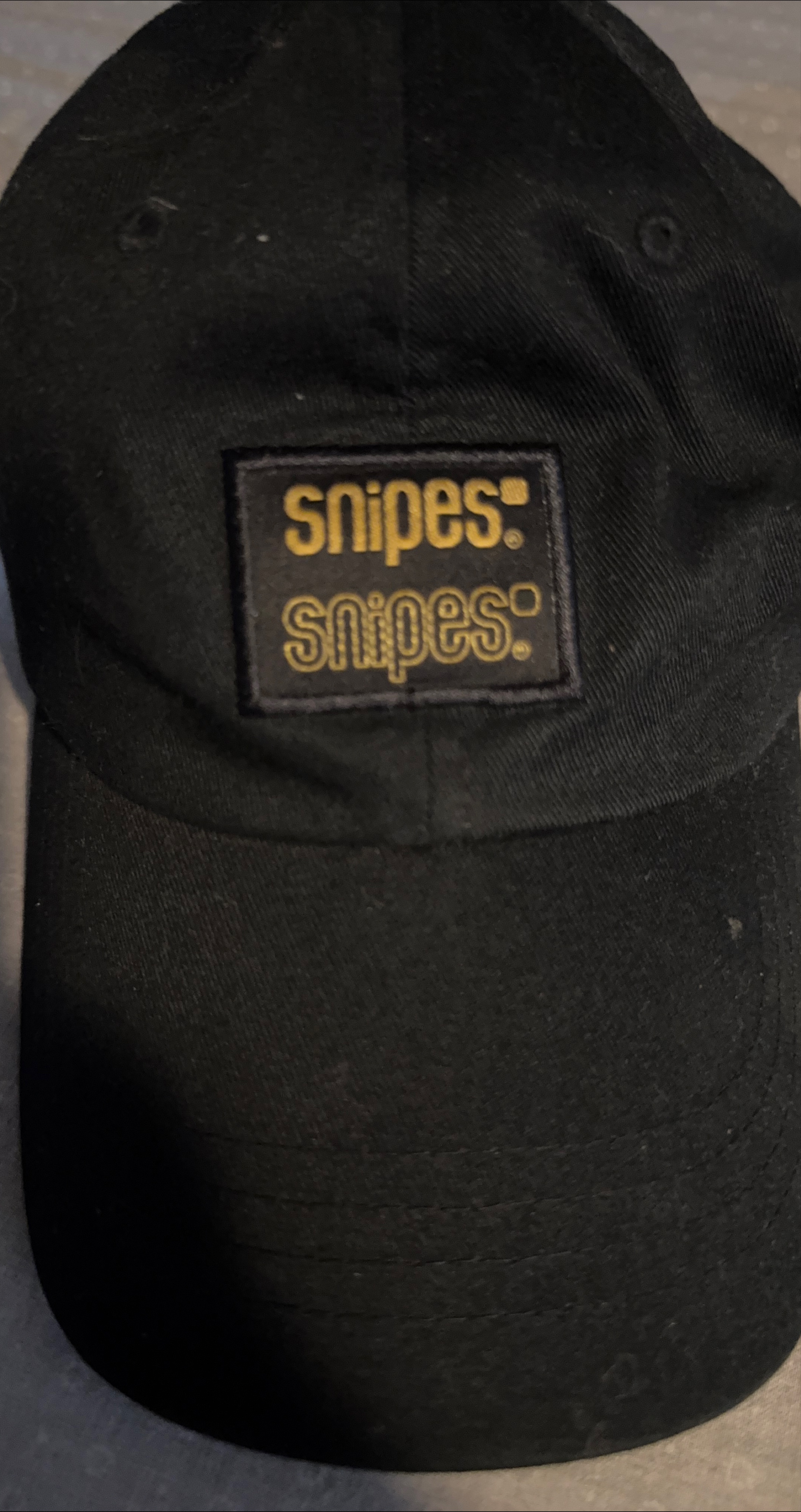 Snipes Black Baseball Cap thumbnail