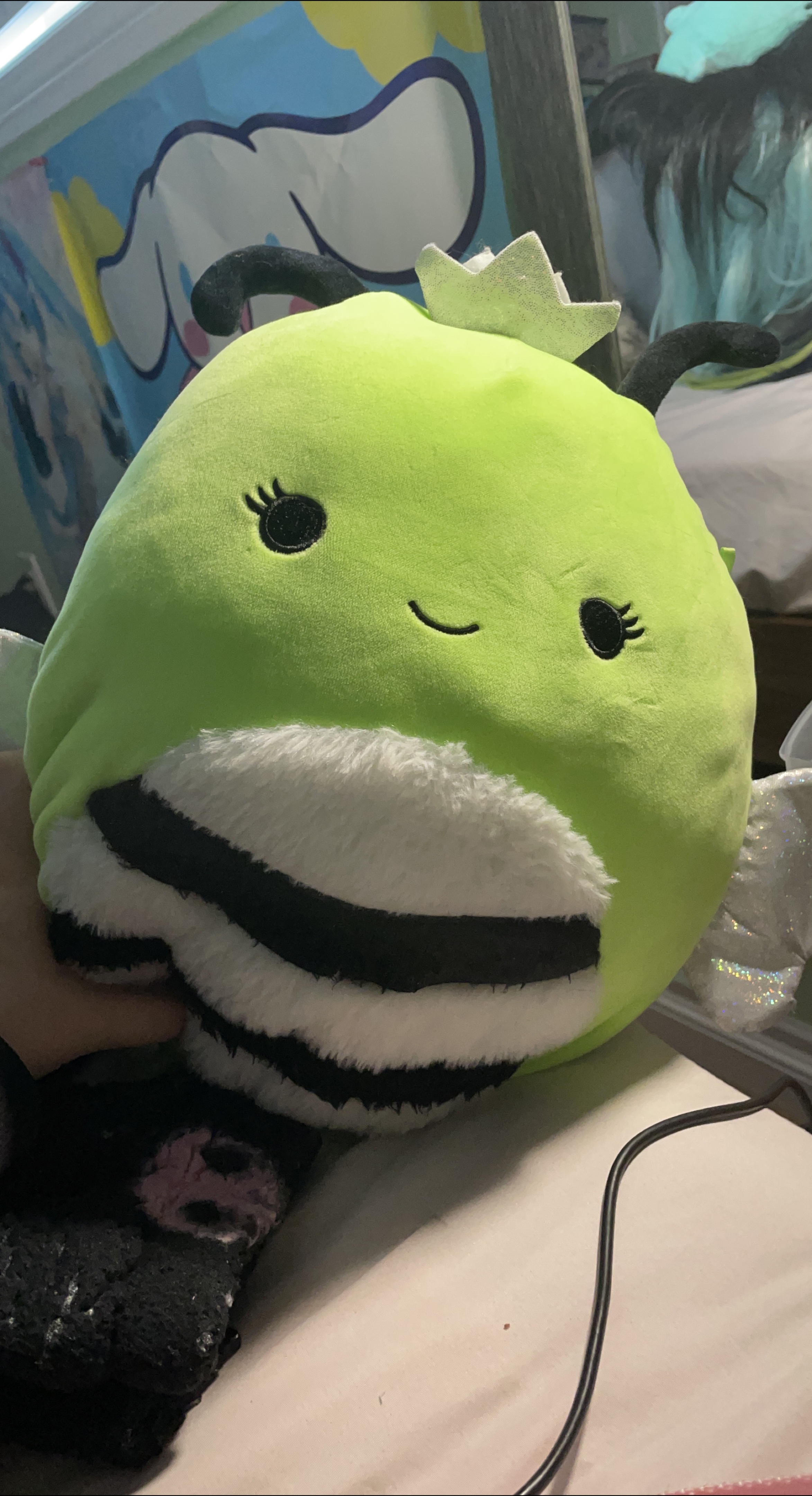 Squishmallow Reina The Green Bee Plush thumbnail