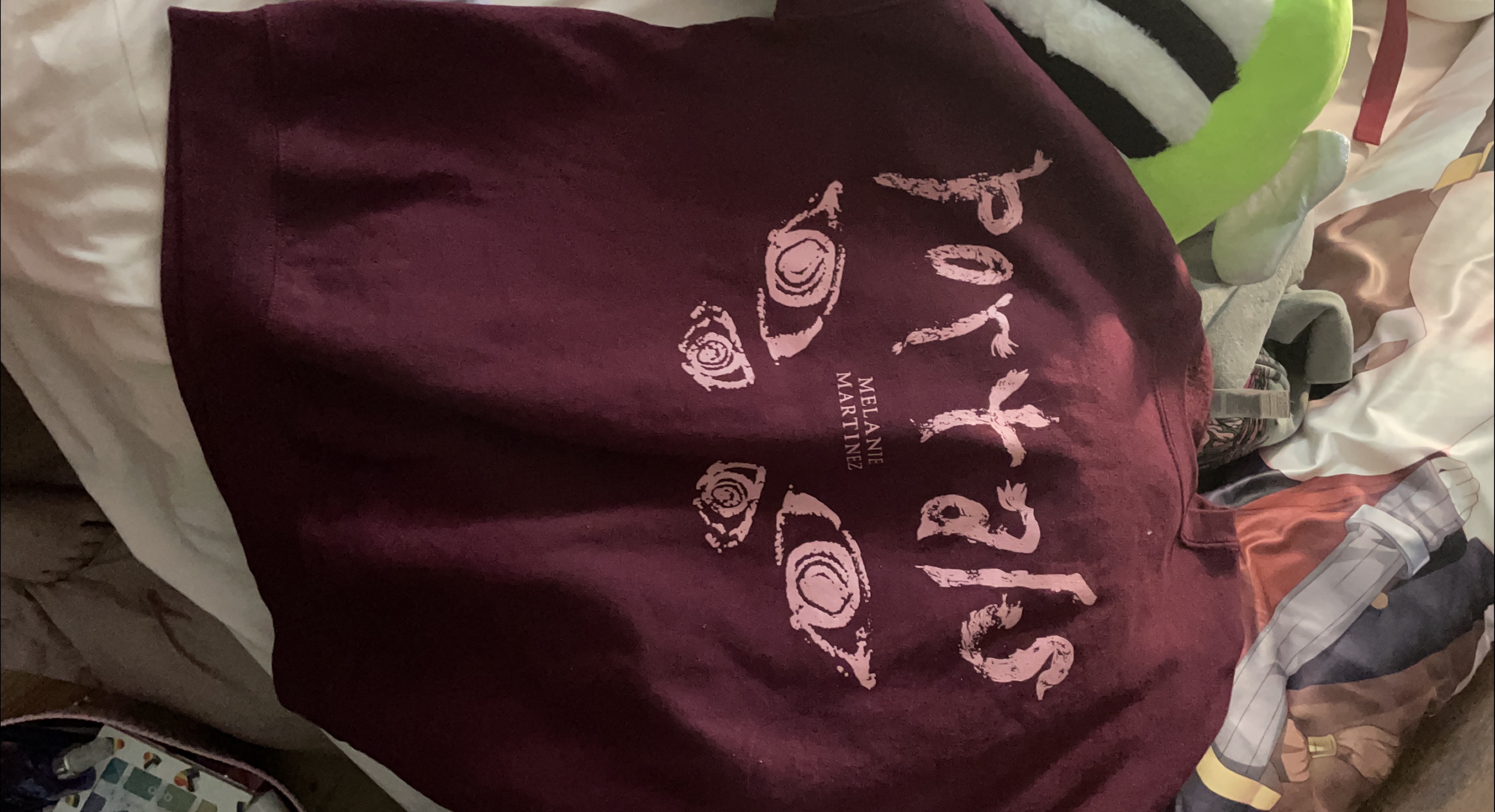 Melanie Martinez Portals Burgundy Hoodie thumbnail