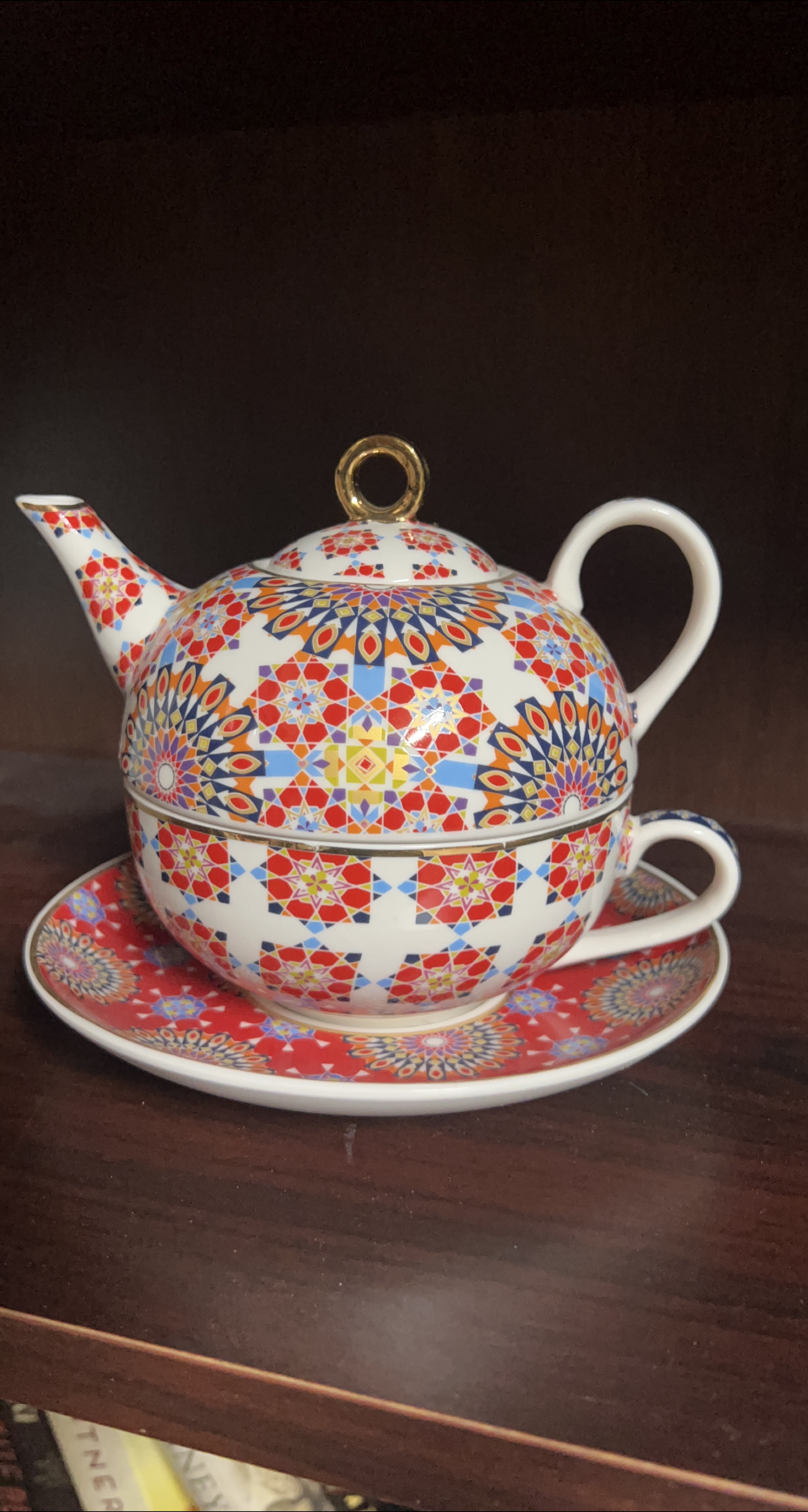 Tea for One Set - Teapot, Cup and Saucer thumbnail