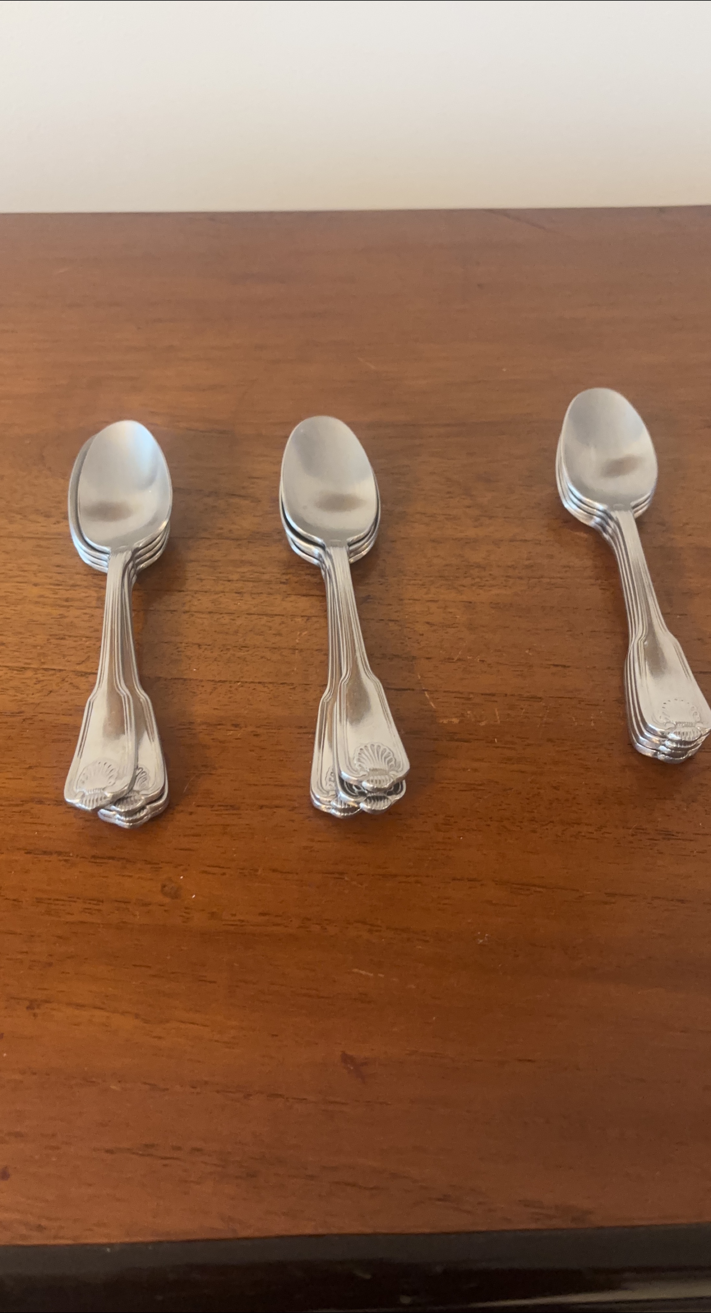 Stainless Steel Dessert Spoons Set Of 12 thumbnail