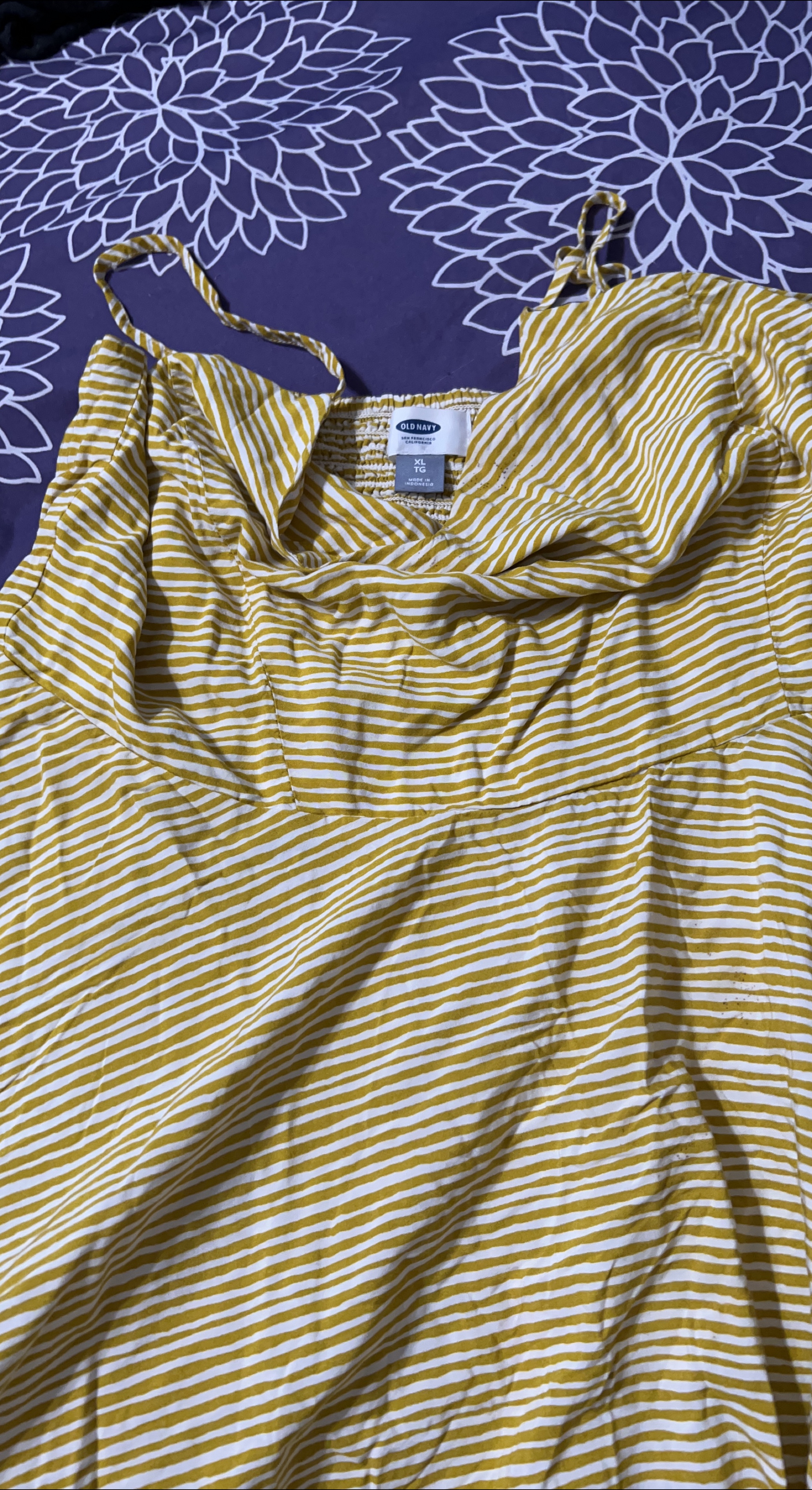 Old Navy Striped dress - XL thumbnail