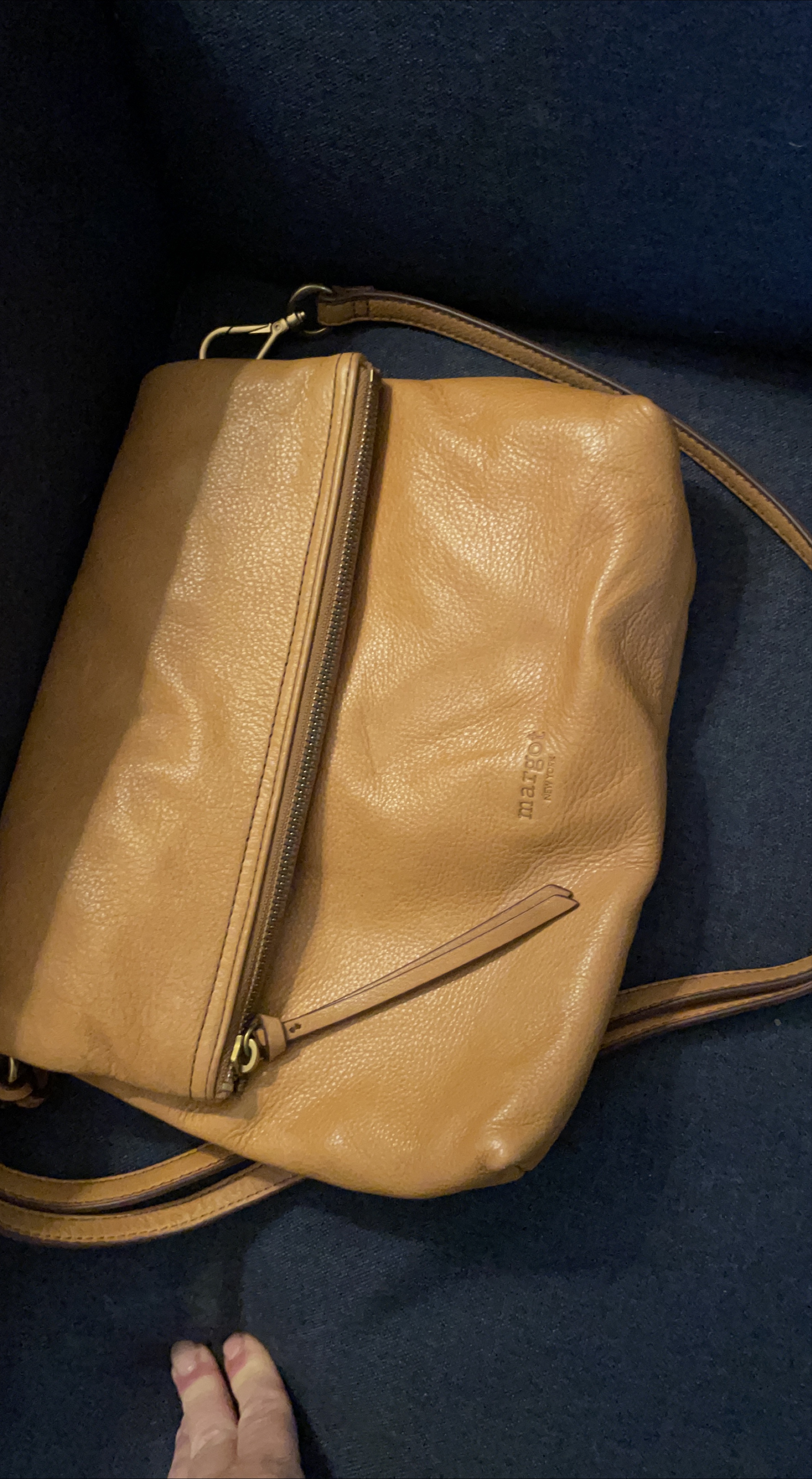 Margot New York Leather Crossbody Bag thumbnail
