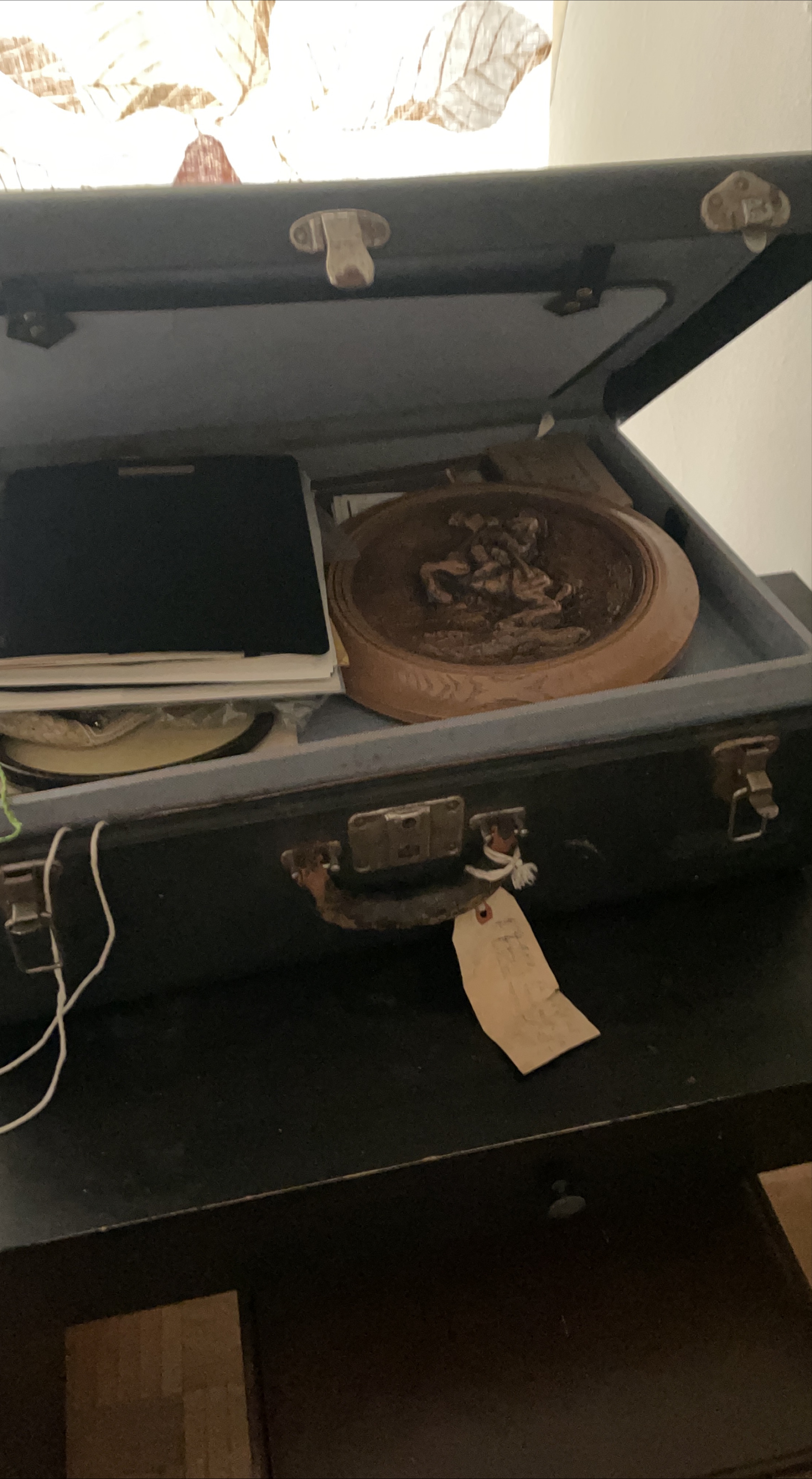 Vintage Trunk with Contents thumbnail