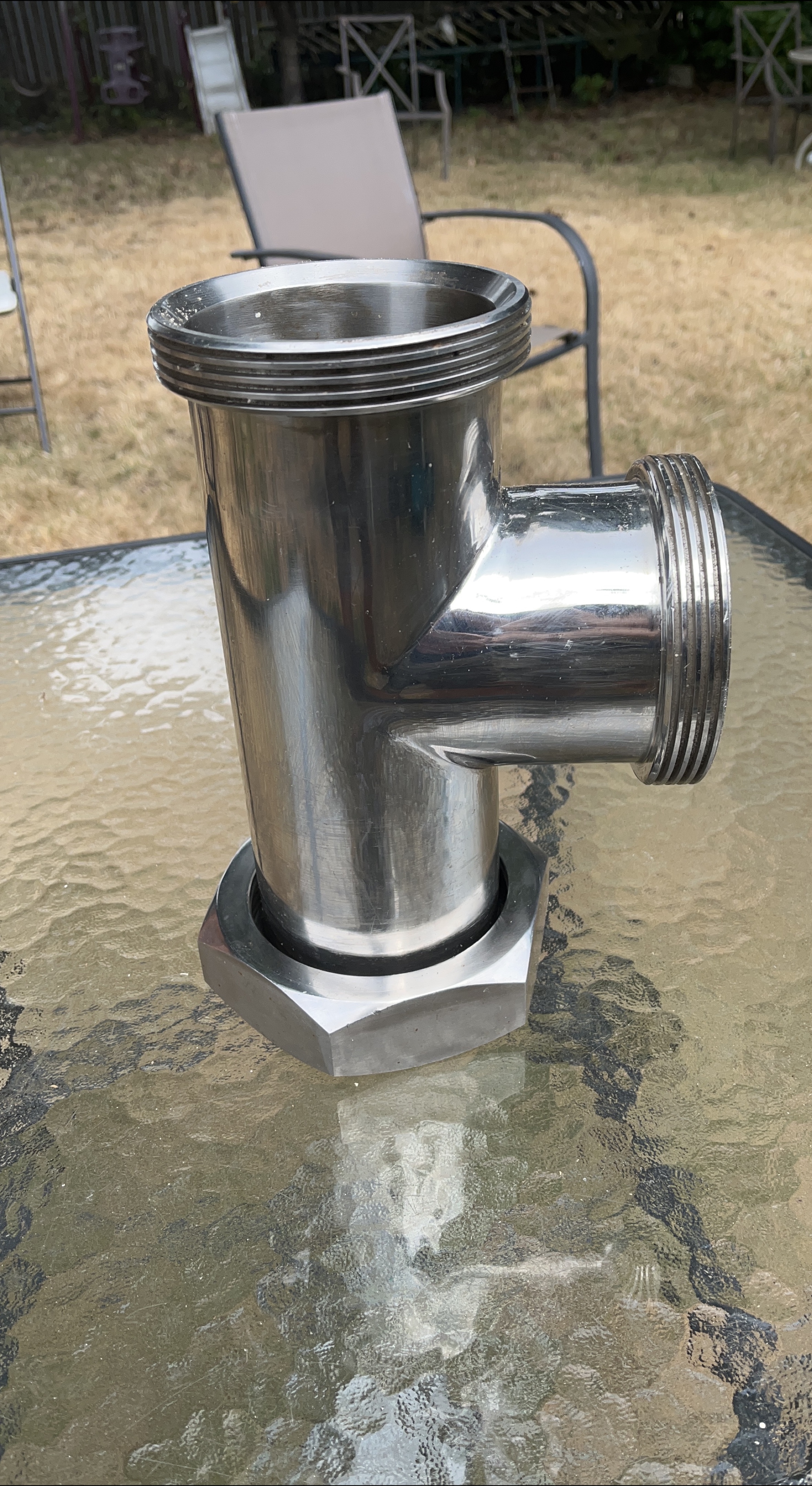 Stainless Steel Sanitary Tee Fitting thumbnail