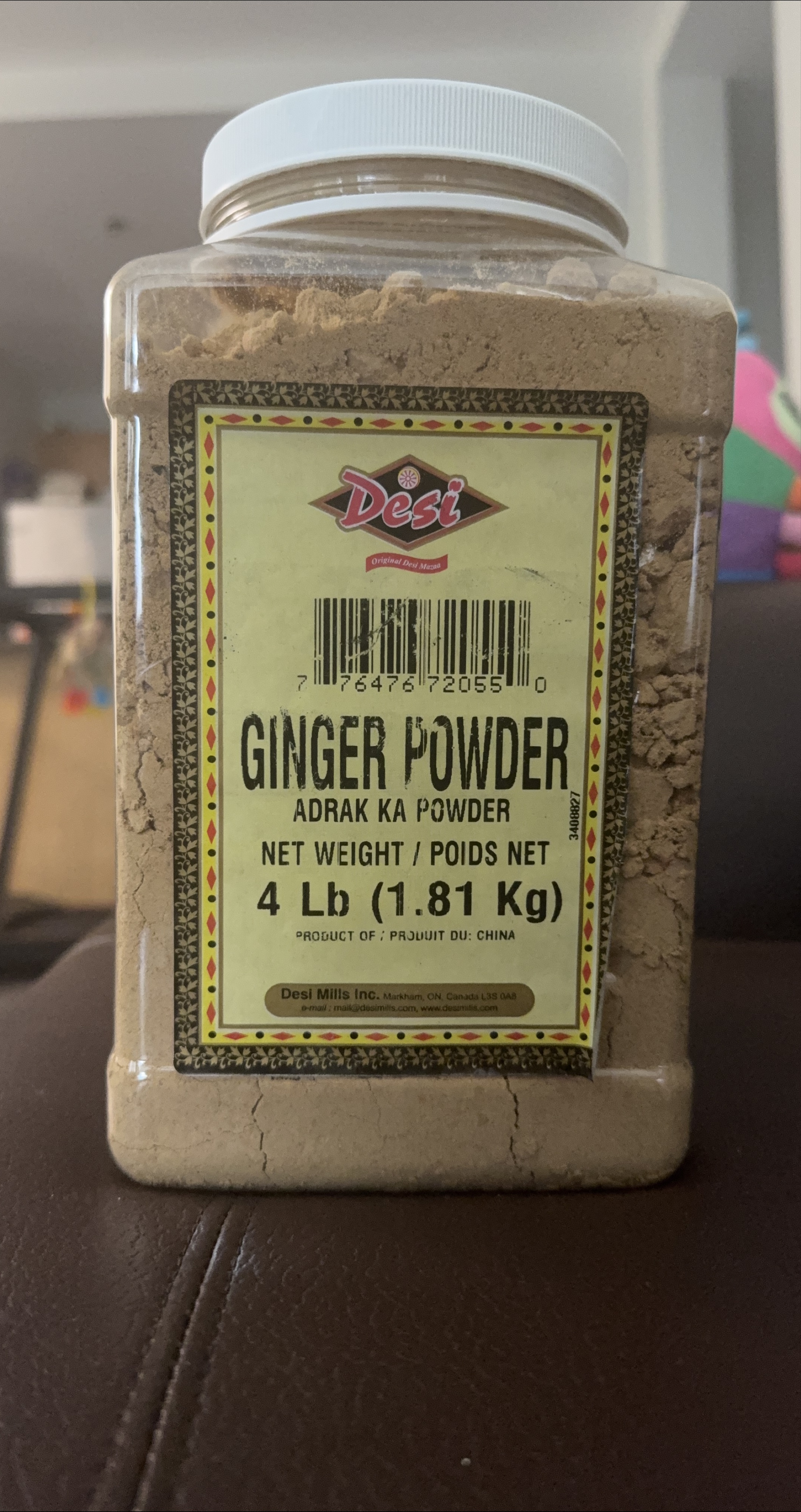 Desi Ginger Powder - 4 lb (1.81 Kg) thumbnail