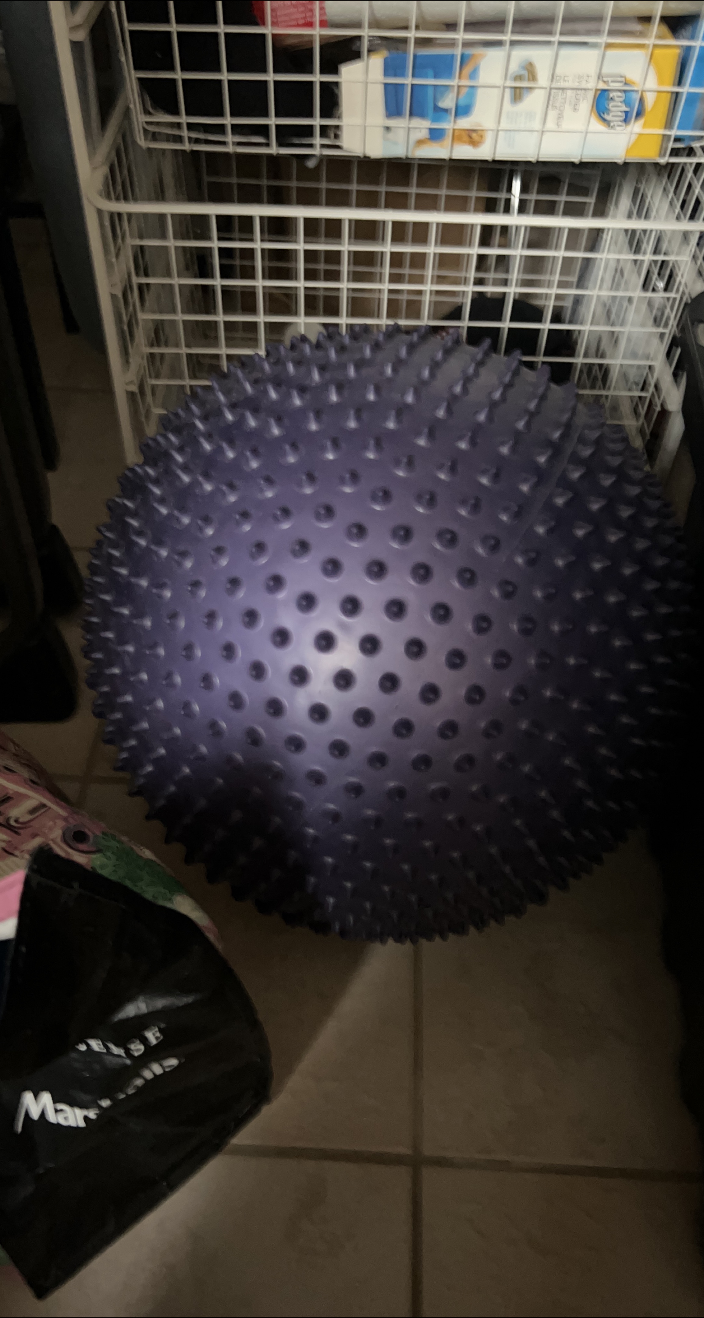Spiky Massage Ball - Purple thumbnail